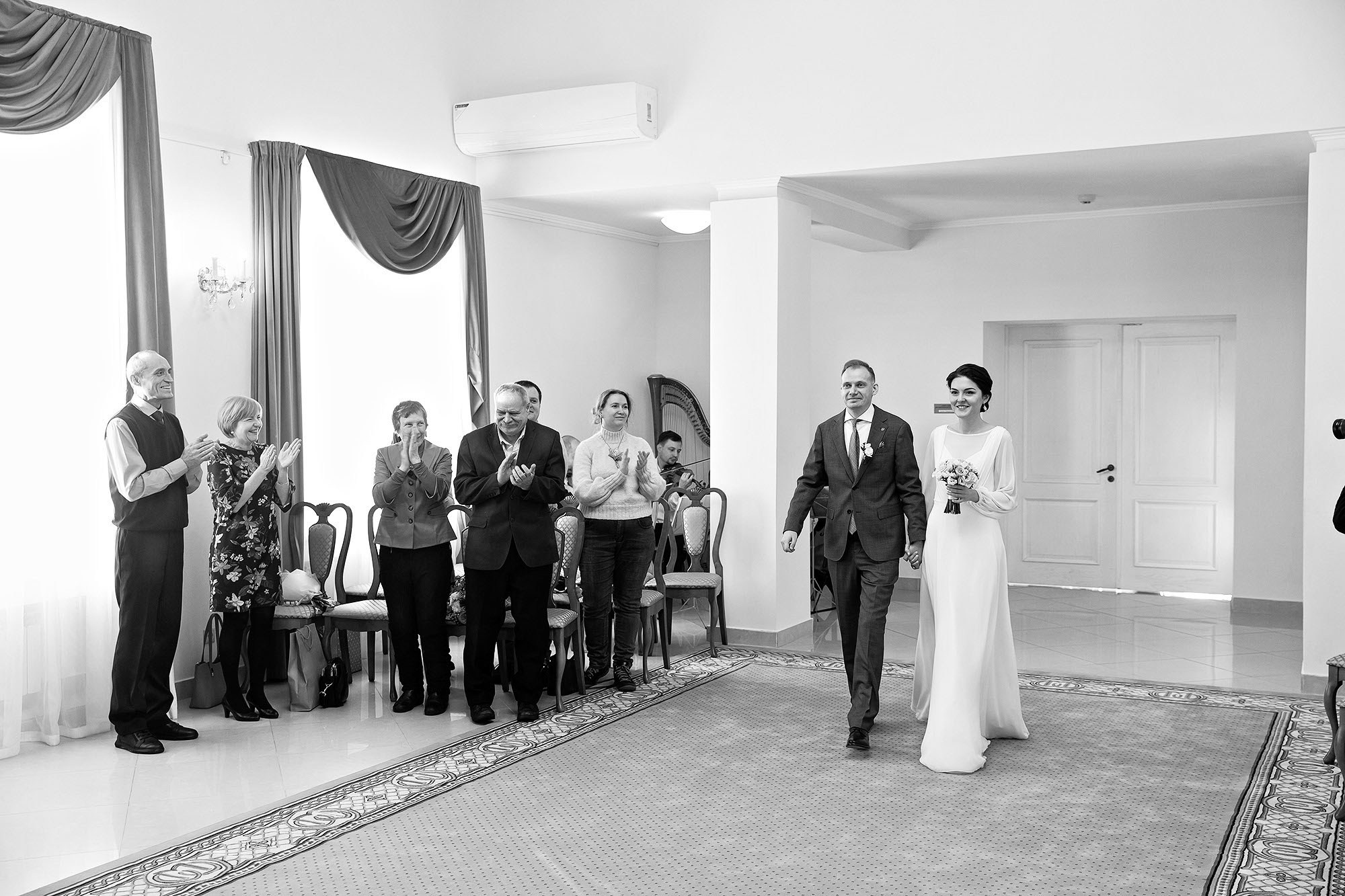 Регистрация в ЗАГСе и выездная. Свадебная съемка. Фотограф в Москве Валерий Боцман