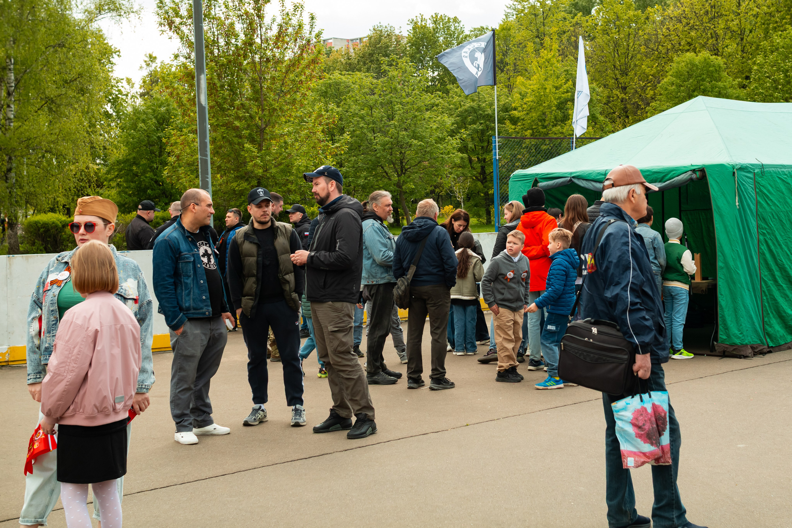 Репортаж с 9 мая 2025 года, День Победы! ВАО Москва. Фотограф Илья Варакин