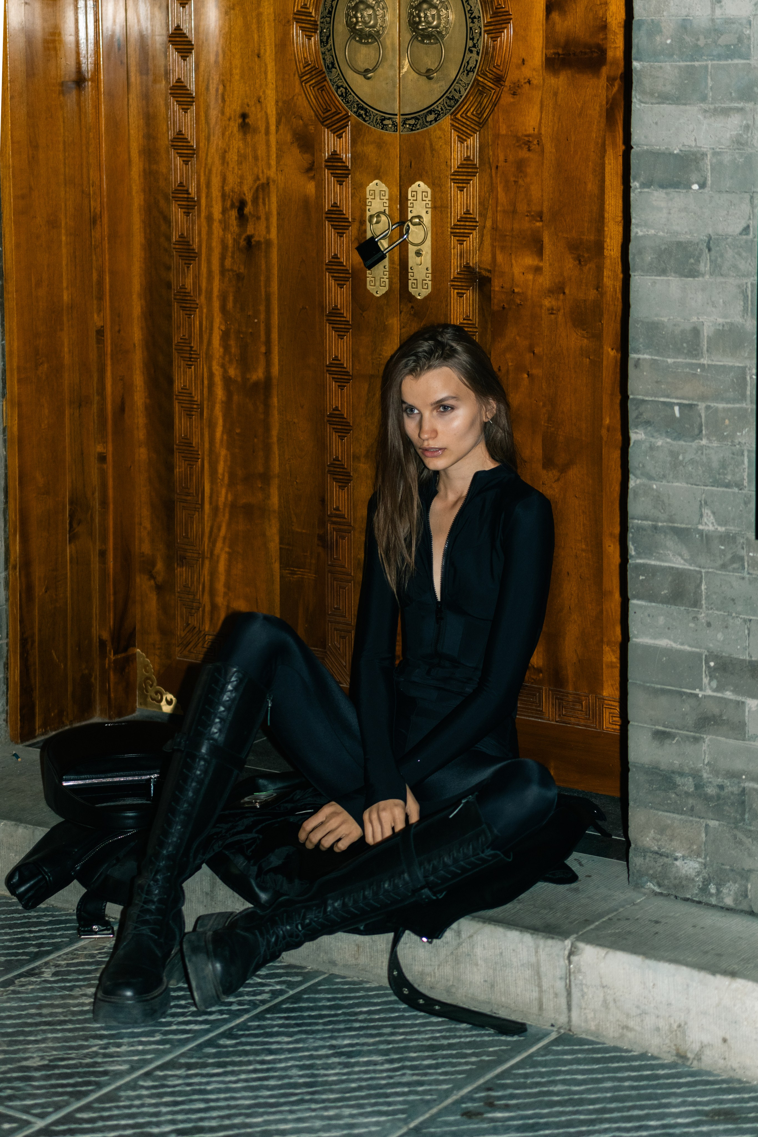 Photoshoot on Qianmen Street, Beijing