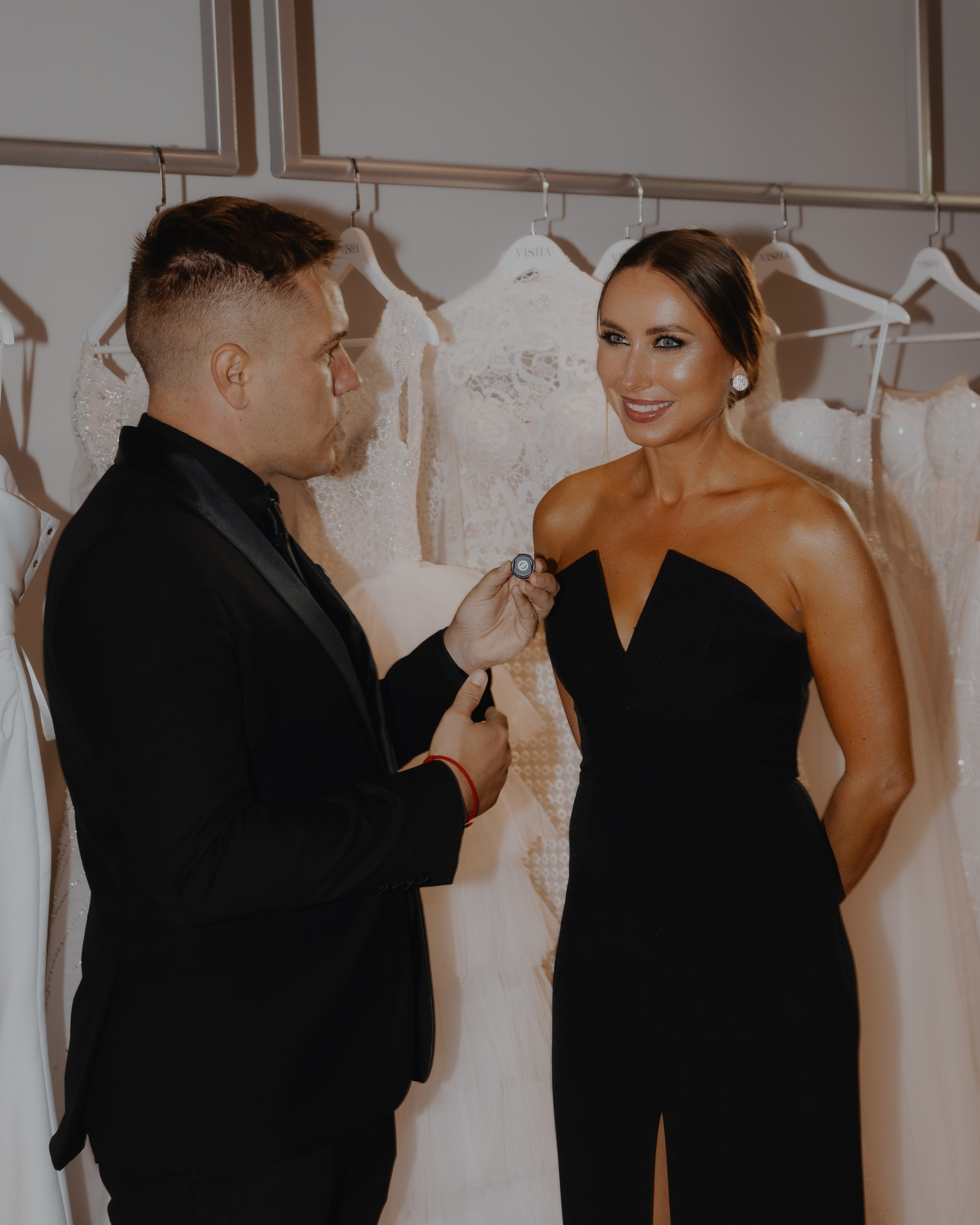 Открытие свадебного салона VISHA. Свадебные фотографы в Гомеле и Минске Сергей и Анастасия Фещенок