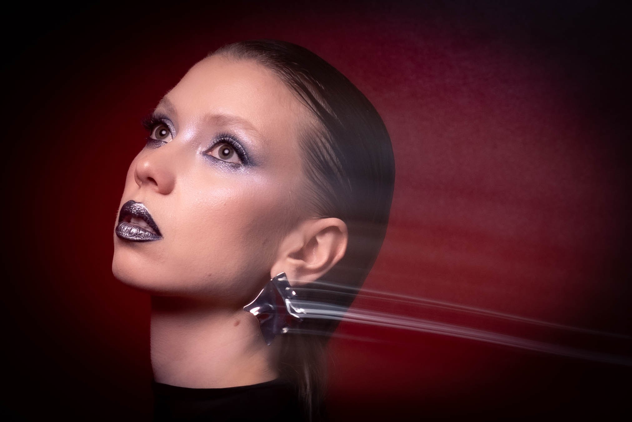 BLUR silver-red. Фотограф Serg Nekraov. Фотосъемка Москва и МО