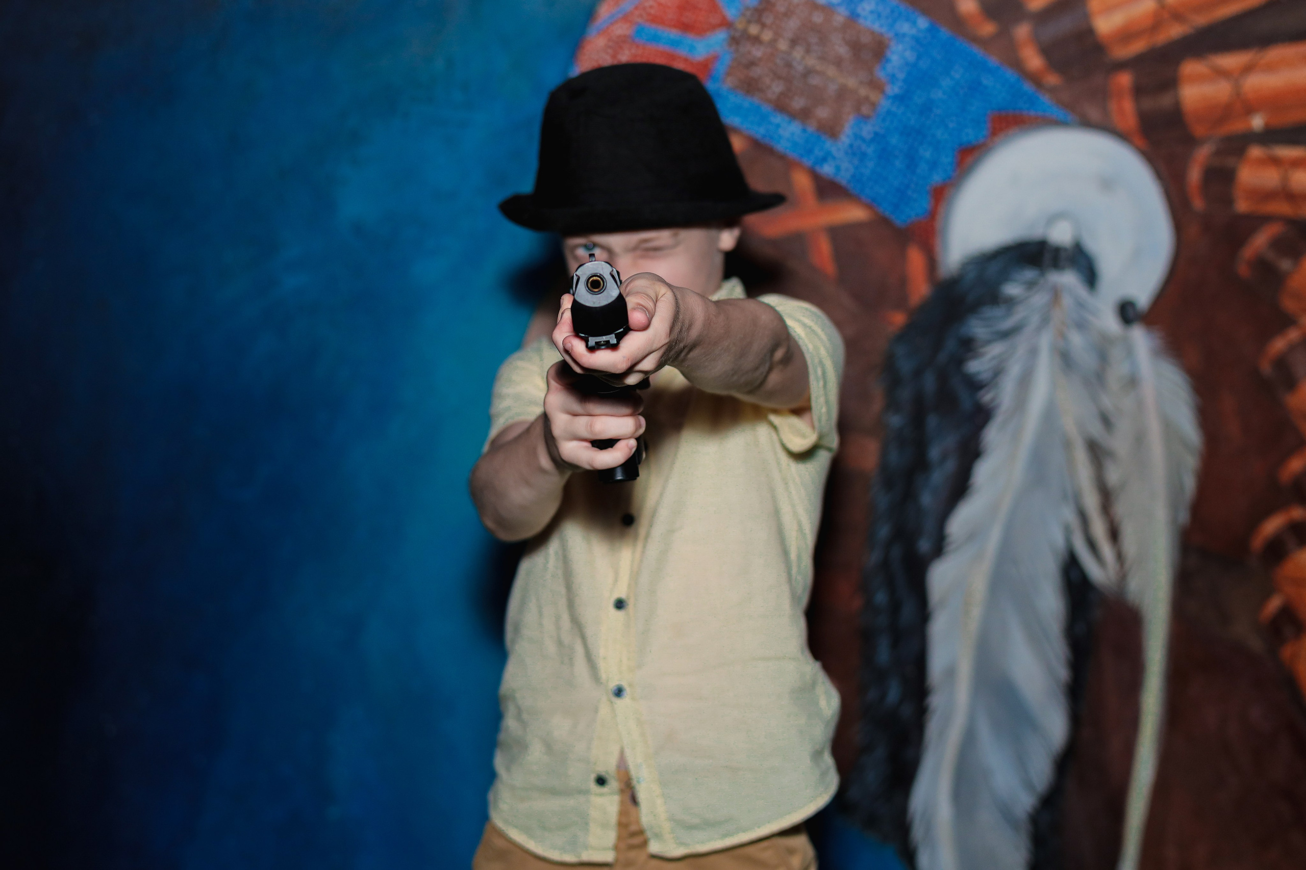 День рождение в стрелковом клубе. Фотограф Надршина Лилия