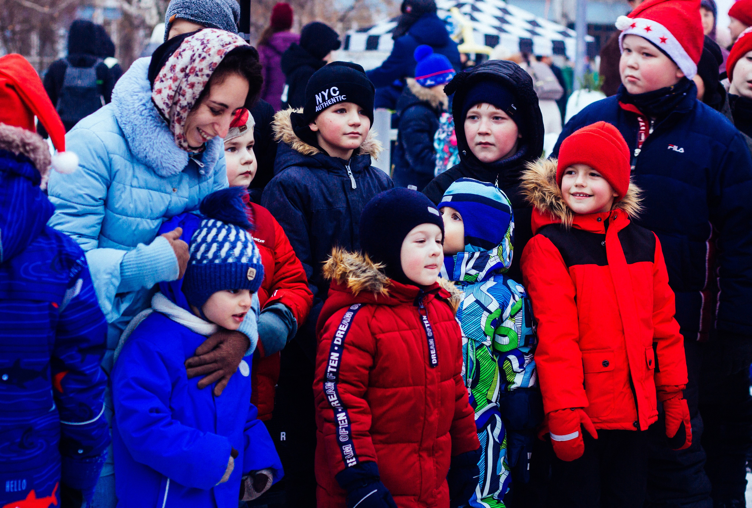 Дворовая ёлка. Детский и семейный фотограф, фотограф мероприятий Нижний Новгород