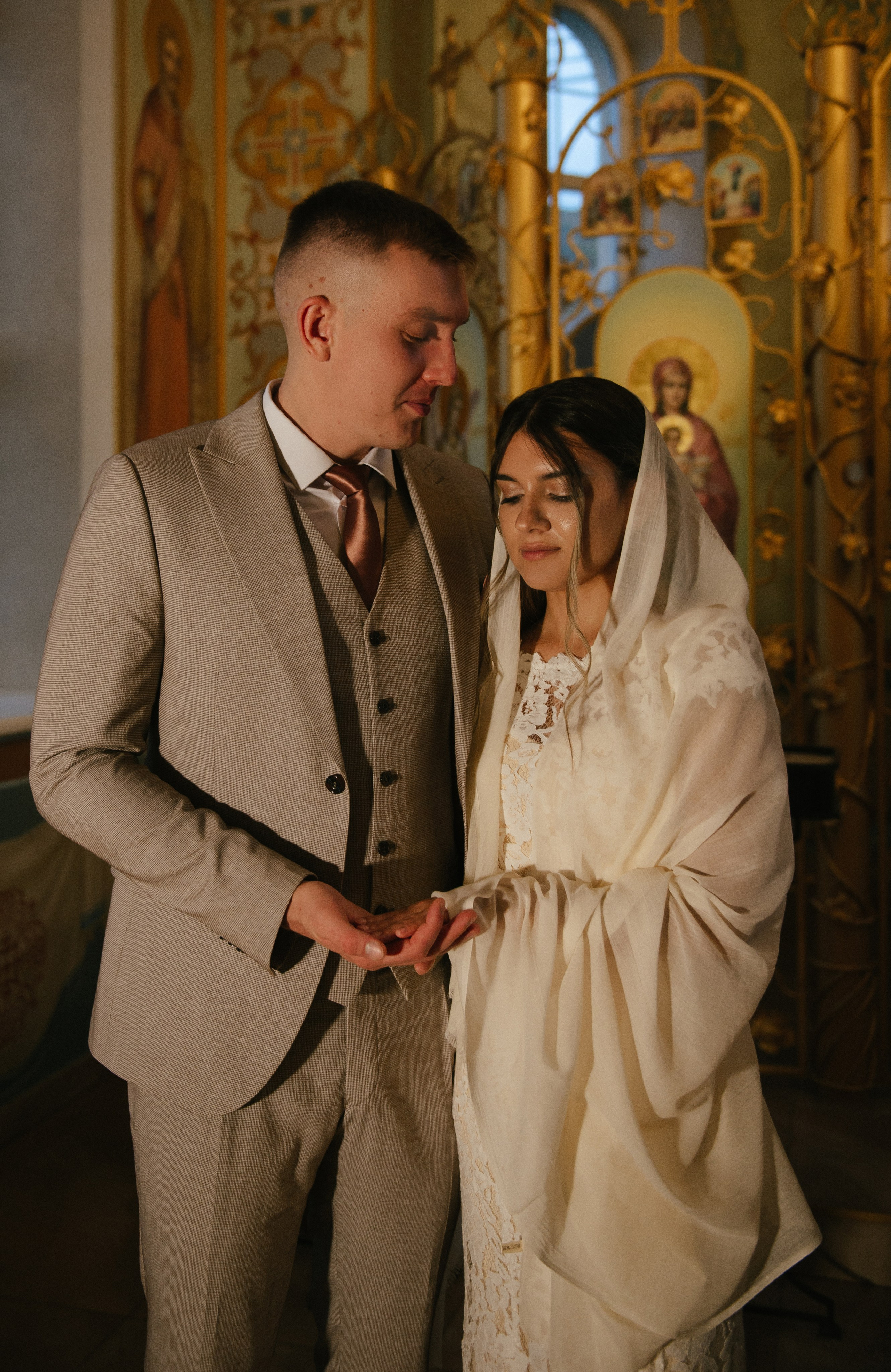 Влад и Лиза.Храм святого апостола Андрея Первозванного. Свадебный, женский, семейный фотограф в Севастополе Юлия Мошенко