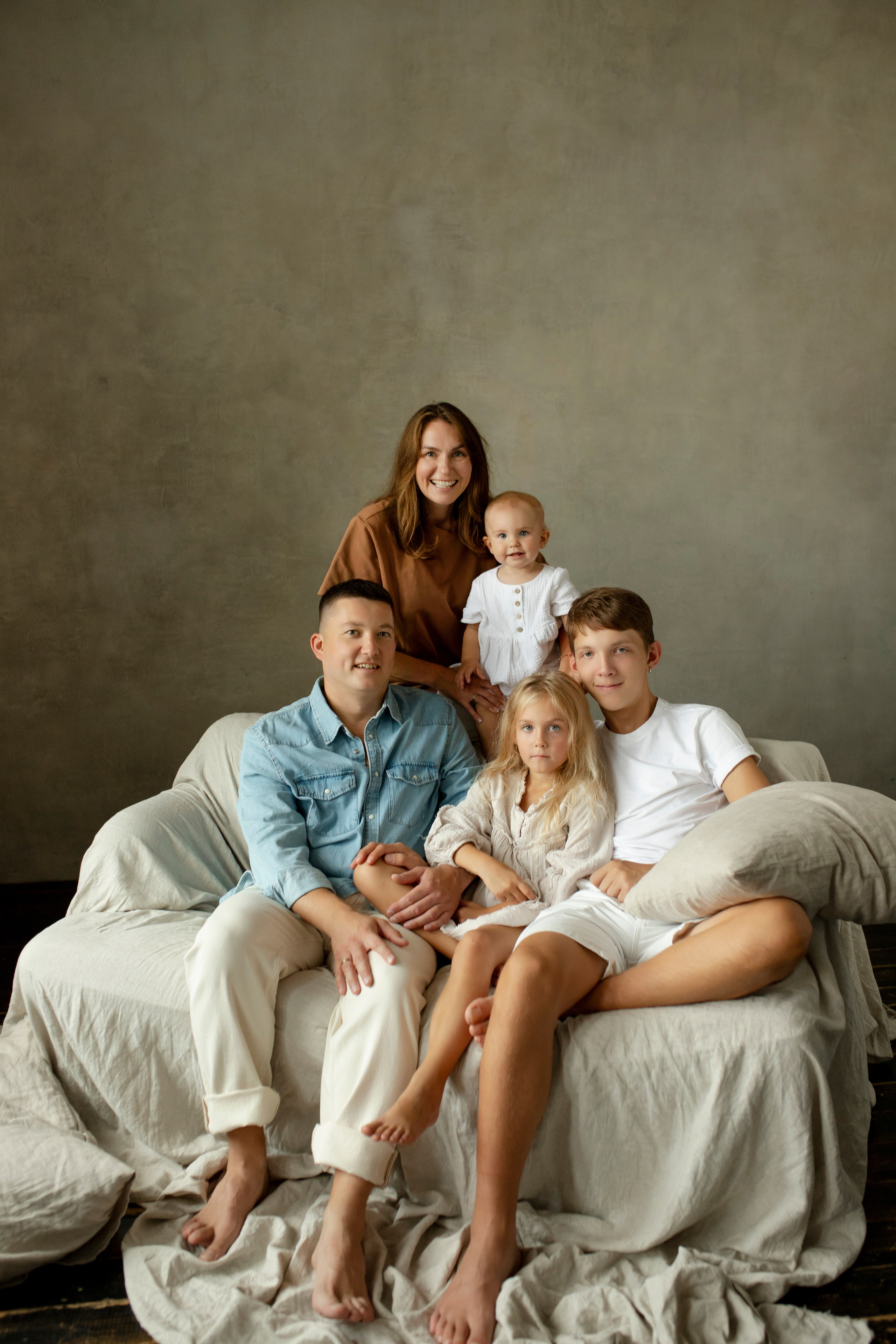 Моряна, Кирилл, Тимур, Злата, Рада