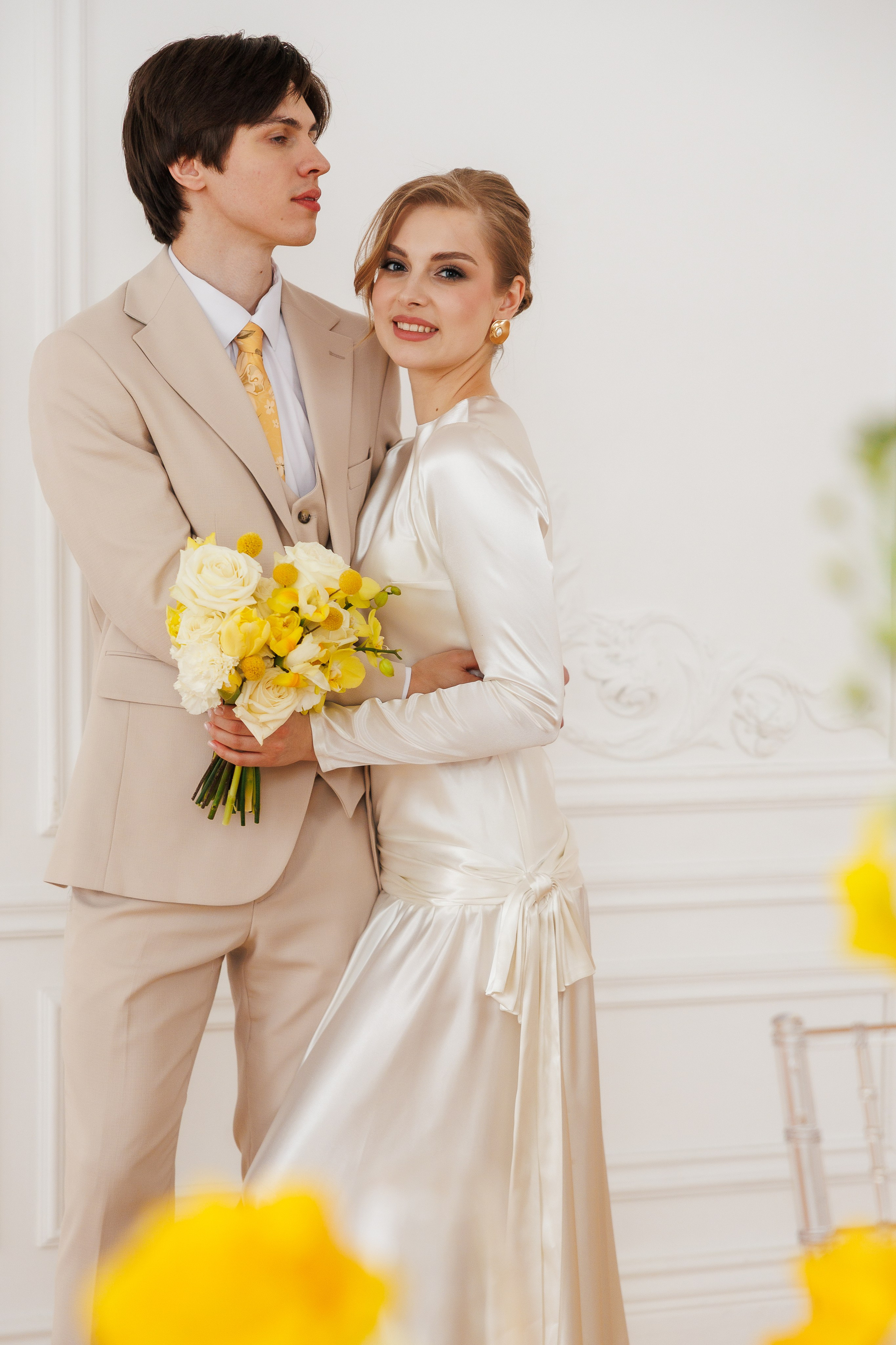 Камерная свадьба: весеннее настроение. Свадебный и семейный фотограф в Москве Красинская Мария