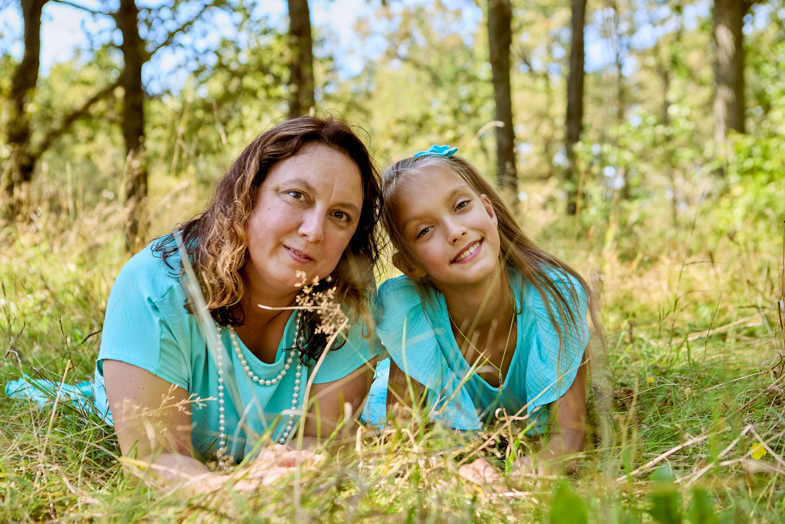 Семейная фотосессия в последний день лета