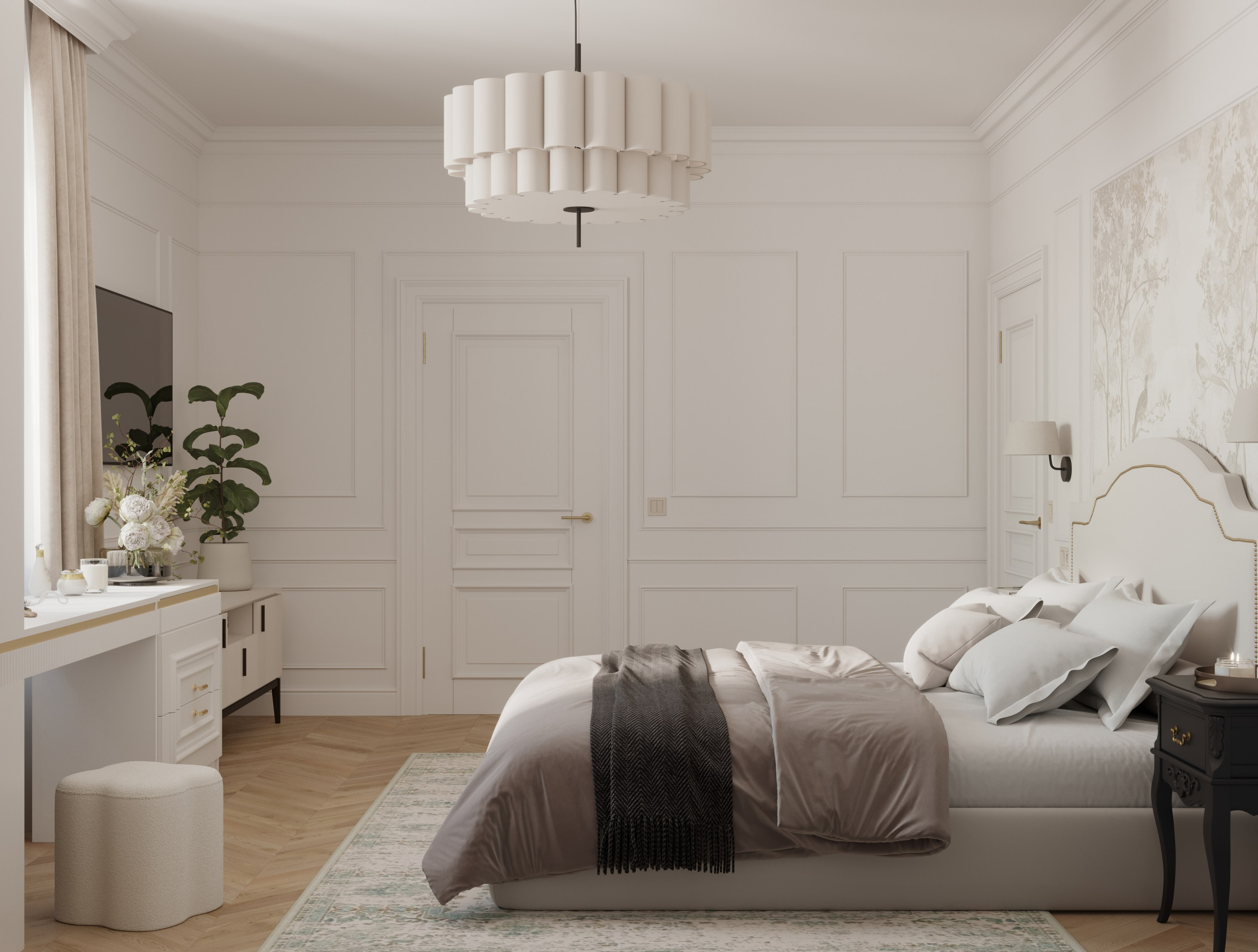 Дом 320 м² для большой семьи в Парижском стиле🤍