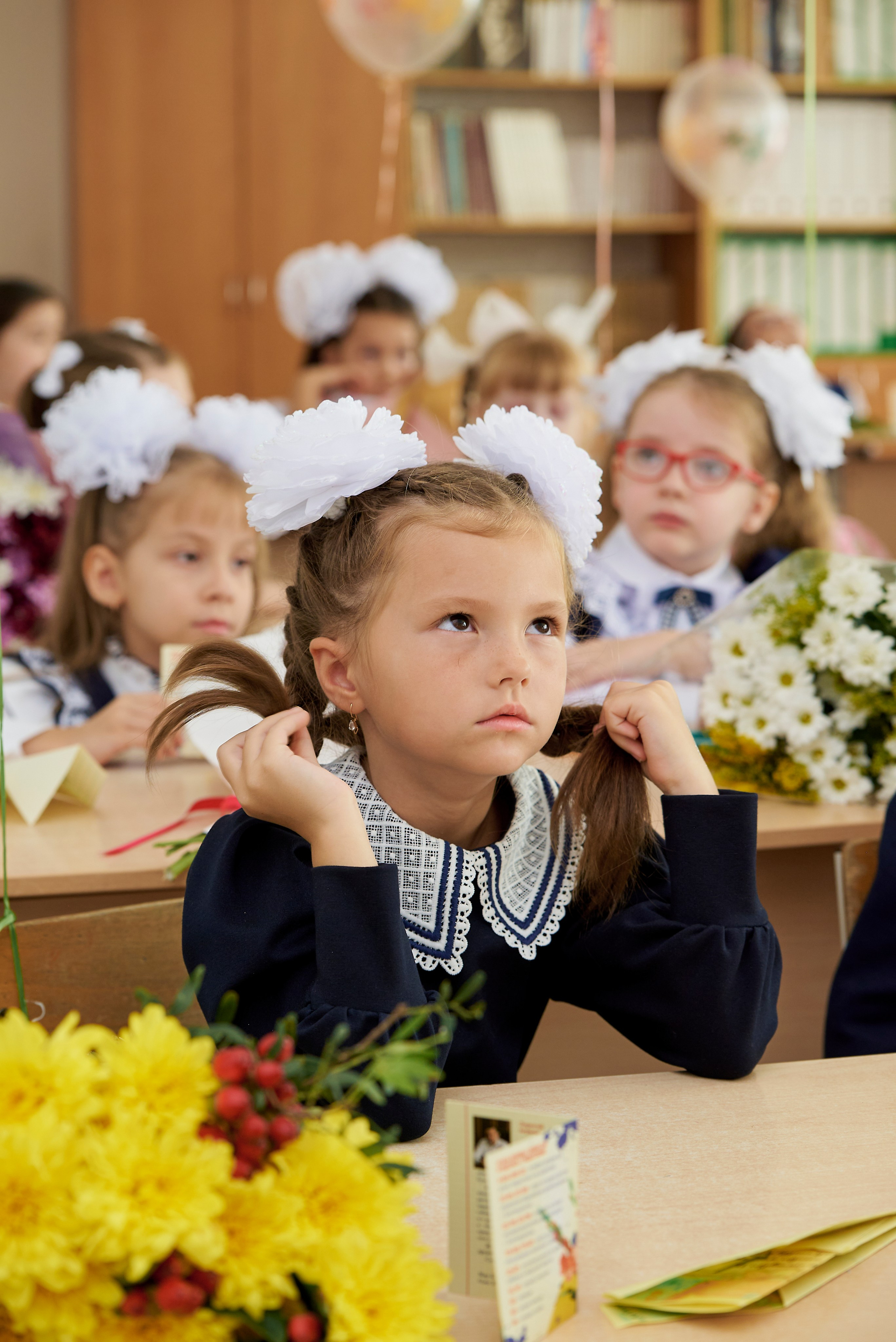 Первый раз в 1-й класс. Фотостудия «Юла»