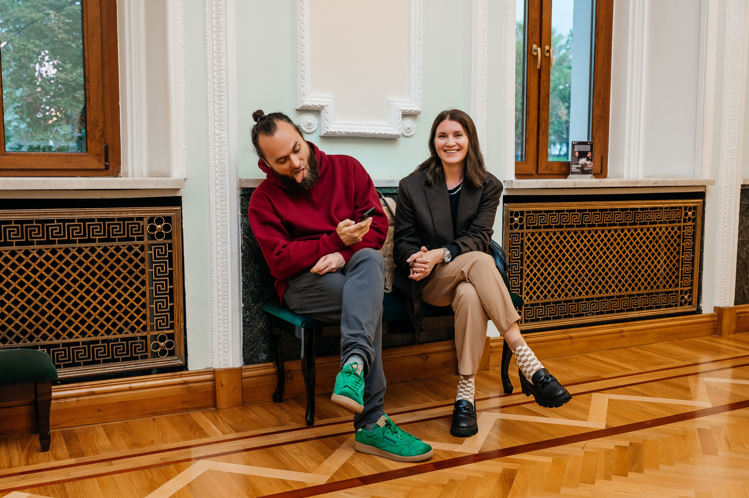 Открытие выставки Кати Васильевой в Молодежном театре. Wedding and family photographer USA