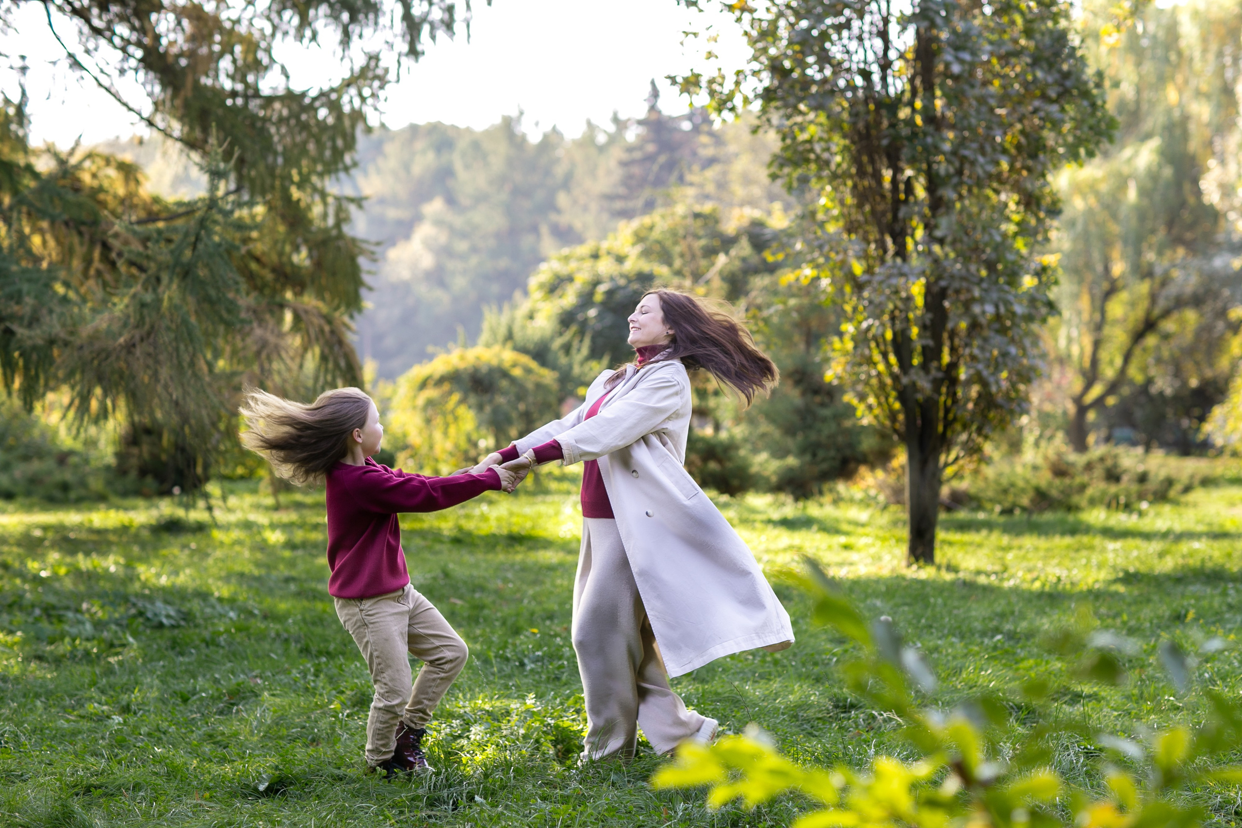 Осень в Ботаническом саду. Семейный и детский фотограф, женский портрет Москва Светлана Мертикова