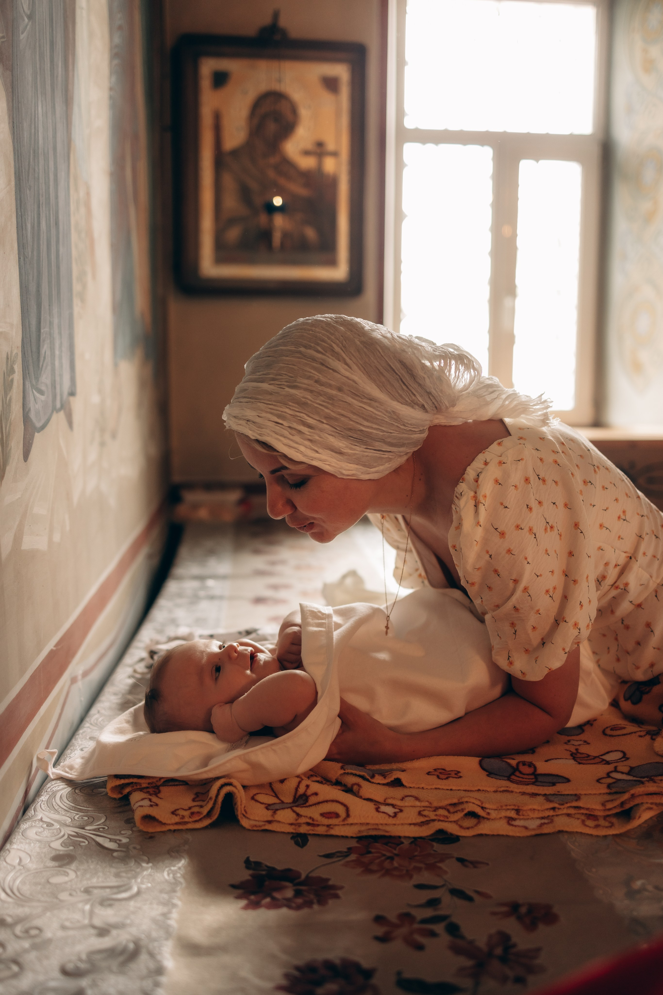 Крещение. Семейный фотограф, детские, семейные, лав стори съемки в Москве