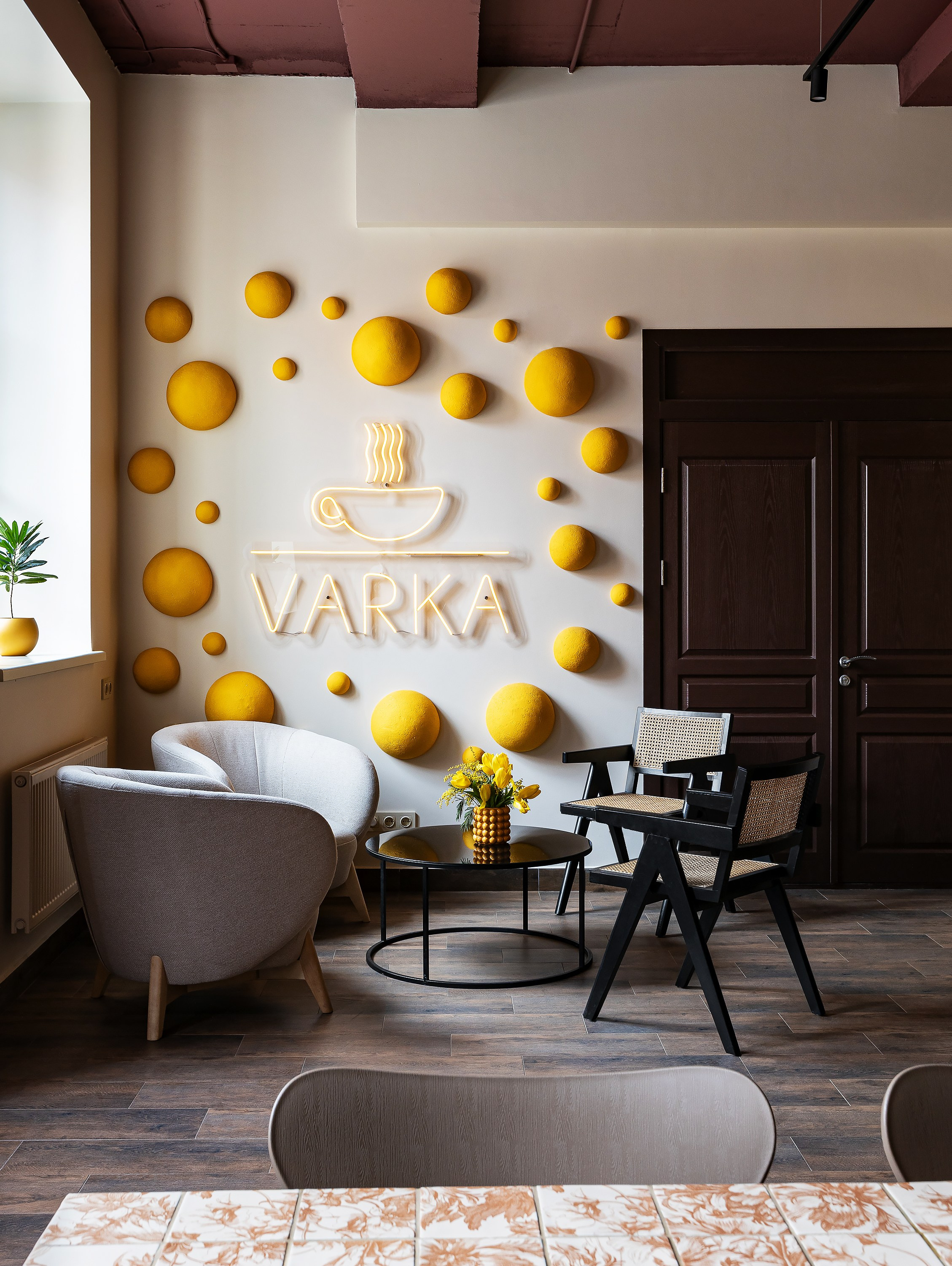 Кофейня «VARKA» Раковская. Дизайн: Екатерина Успенская
