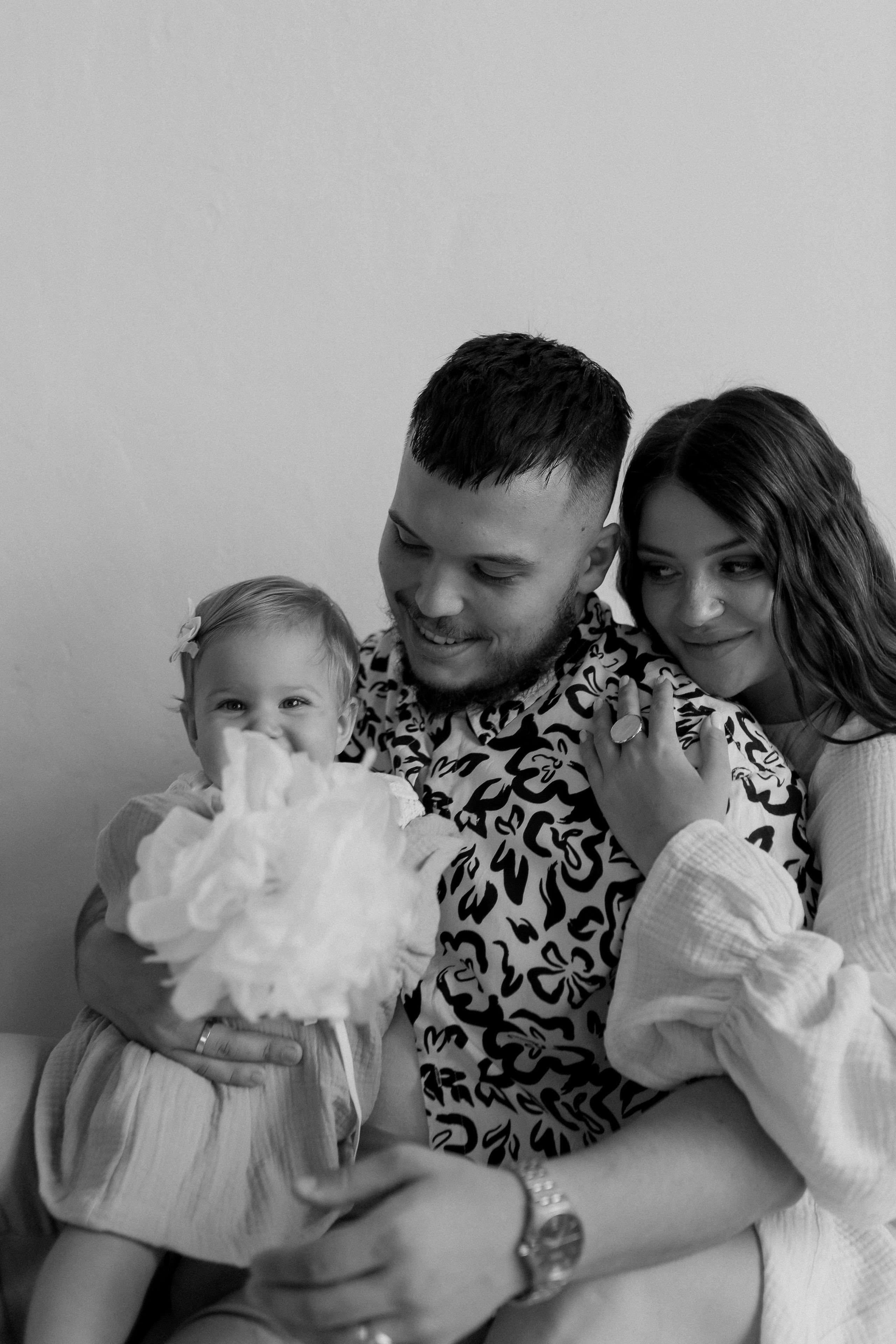 Егор, Юля и малышка Мира