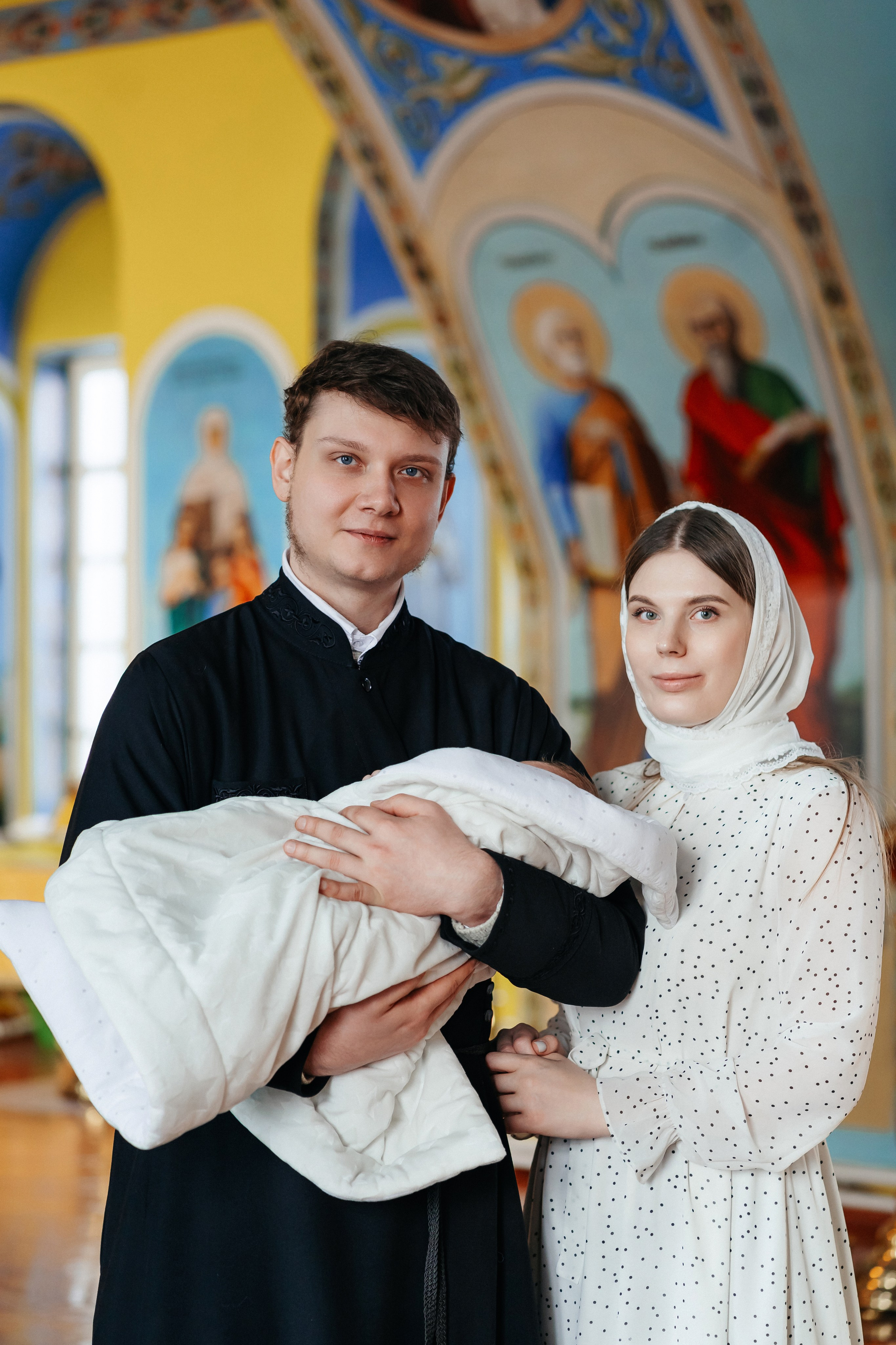 Фотосъемка крещения. Фотограф Ким Наталья в Красноярске