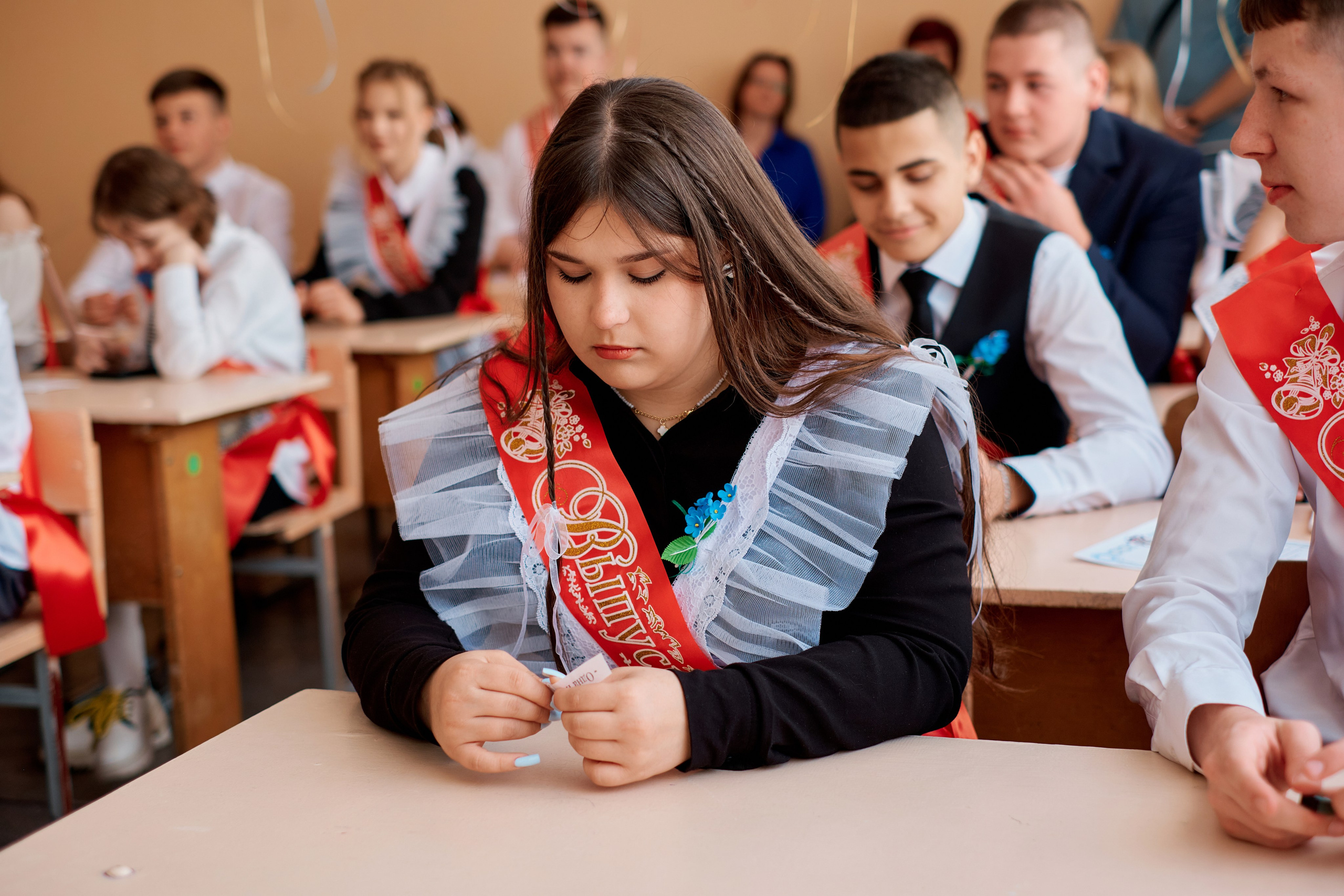 Последний звонок. 11 класс. Фотограф Таганрог Анна Трайжон