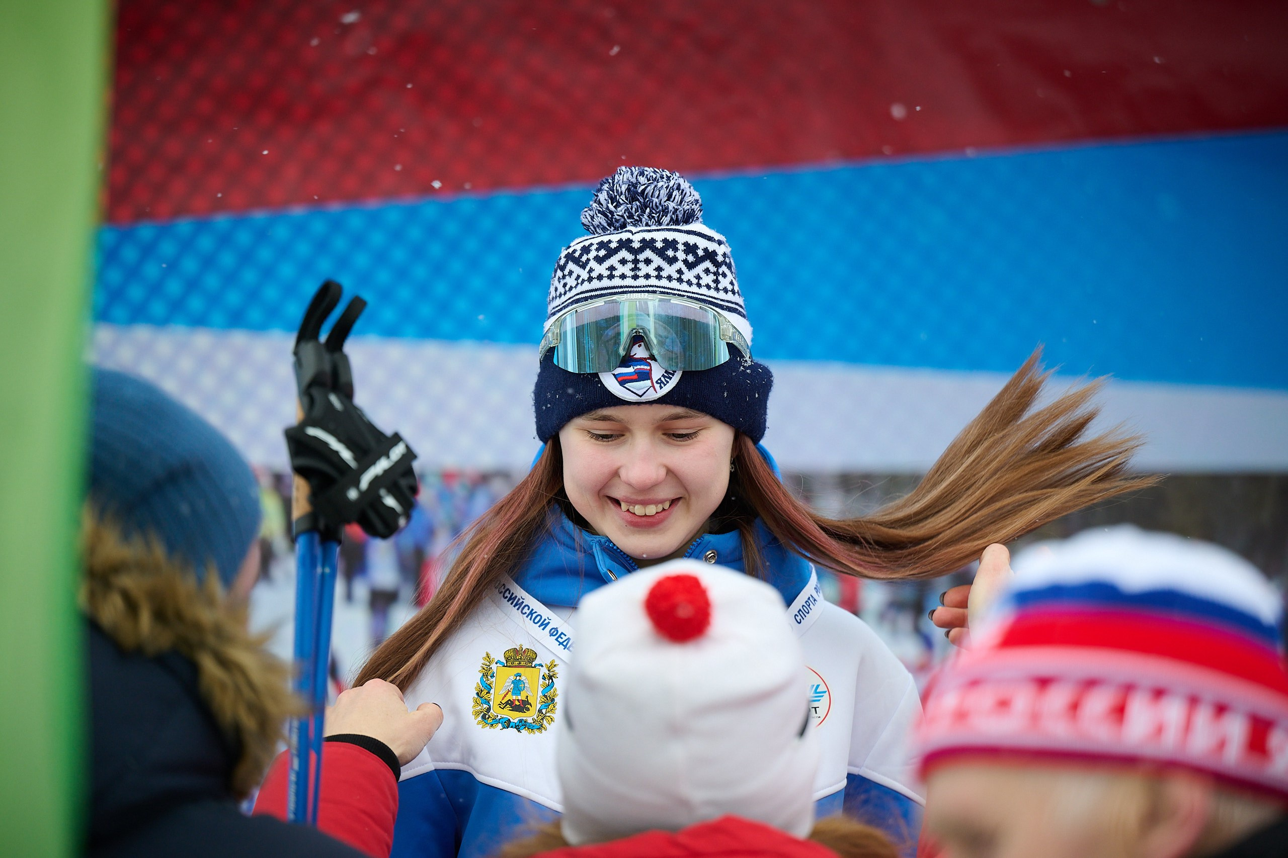 Всероссийские соревнования по лыжным гонкам «Пионерская правда». Ижевс. Спортивный репортажный фотограф в Ижевске Сергей Мерзляков