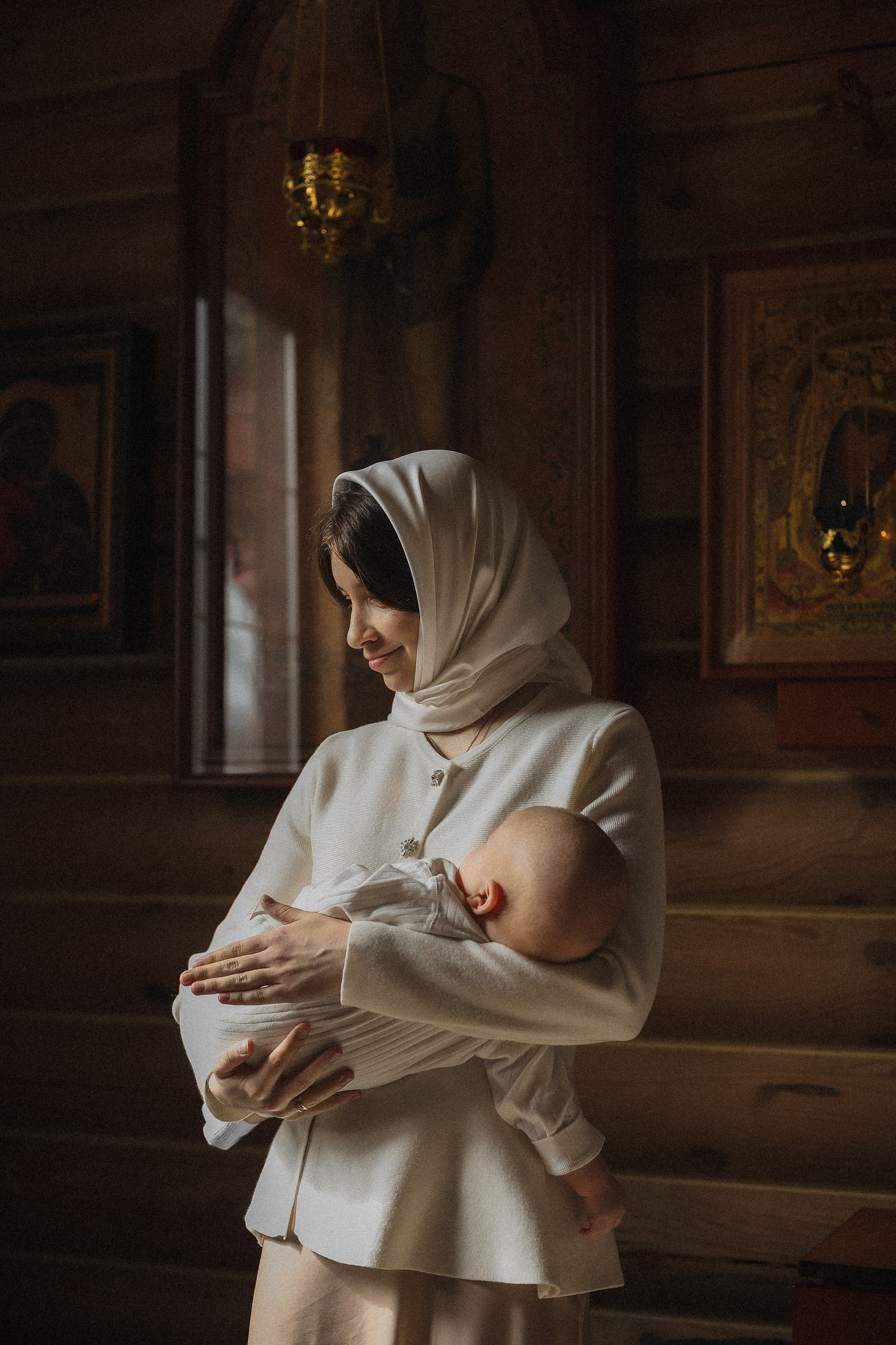 Таинство крещения Тимофея. Семейный фотограф в Нижнем Новгороде Доронина Юлия