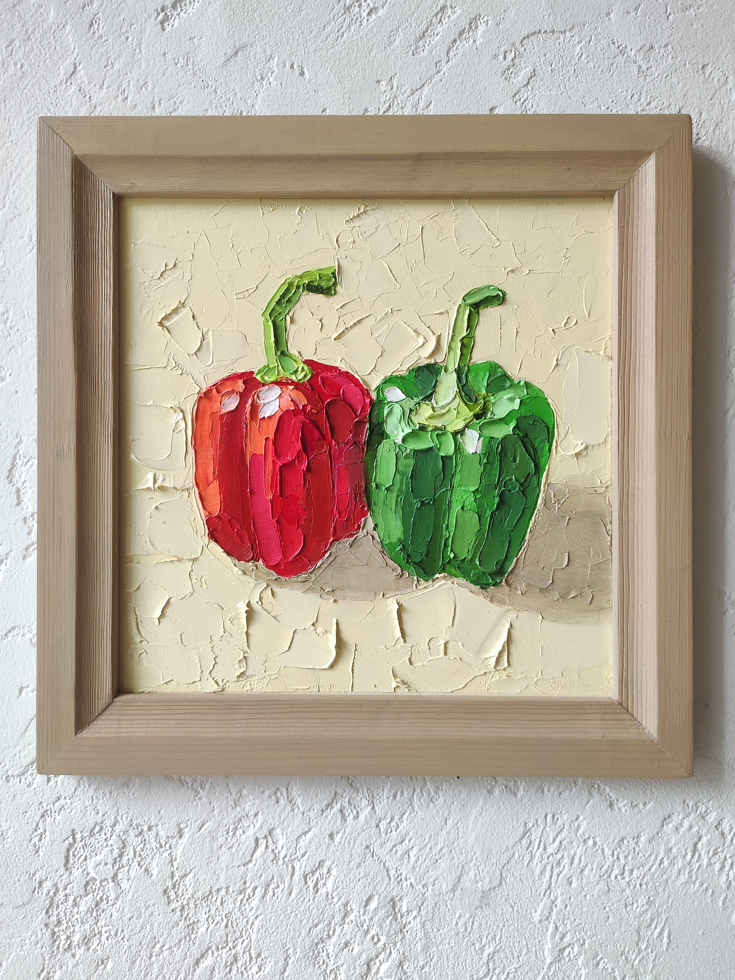 «Сладкая парочка», 25×25 см, холст на картоне. Галерея картин художницы Бельмесовой Евгении