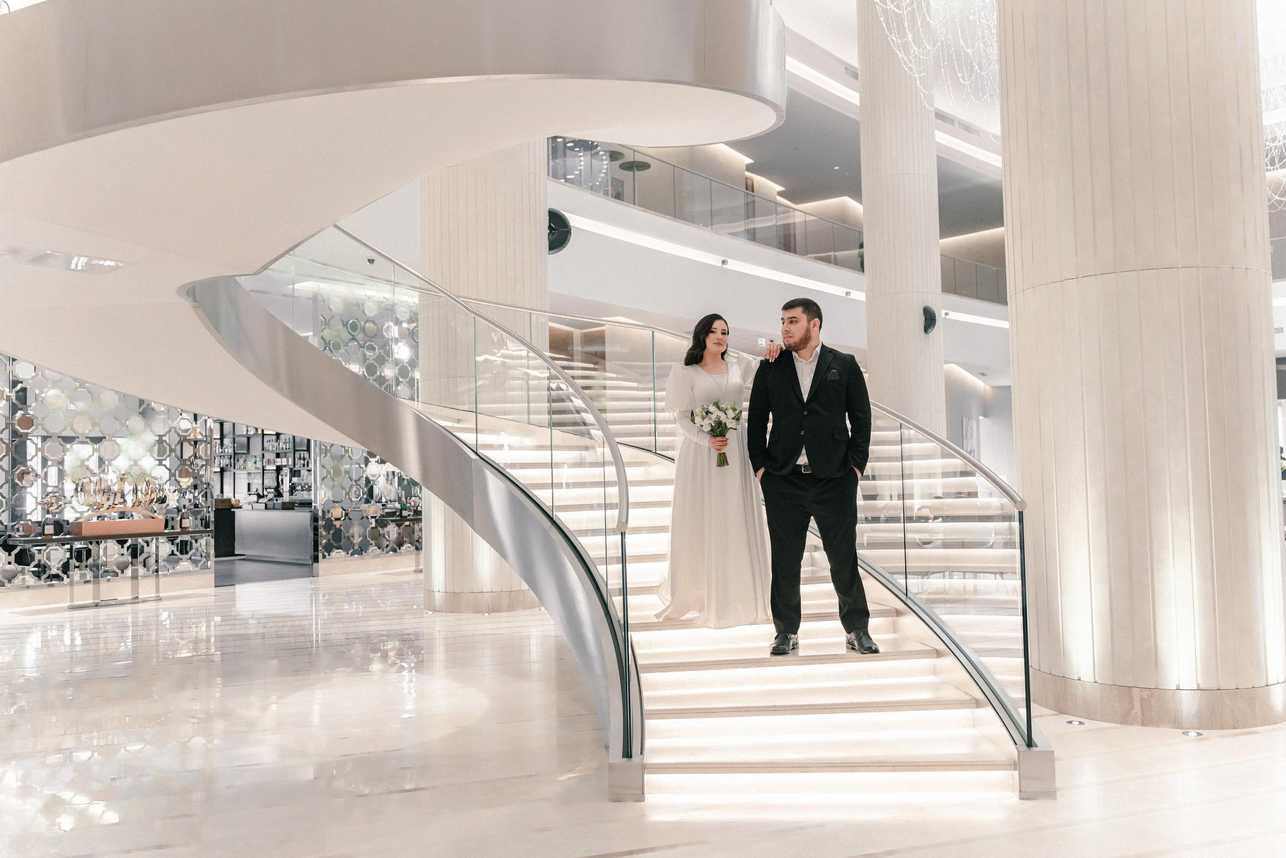 Свадная фотосессия в Hyatt Regency Moscow Petrovsky Park