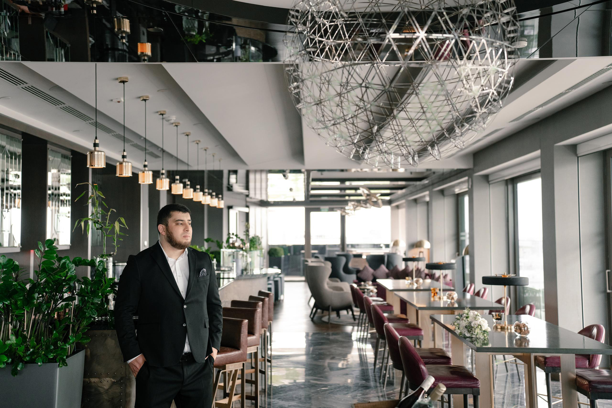 Свадная фотосессия в Hyatt Regency Moscow Petrovsky Park