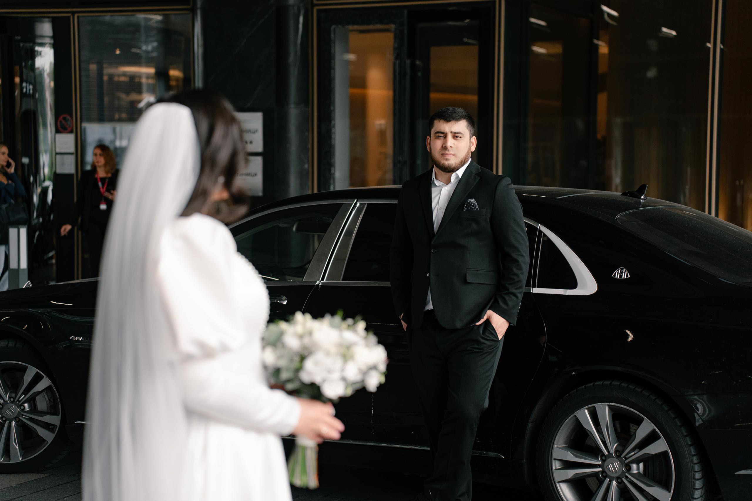 Свадная фотосессия в Hyatt Regency Moscow Petrovsky Park