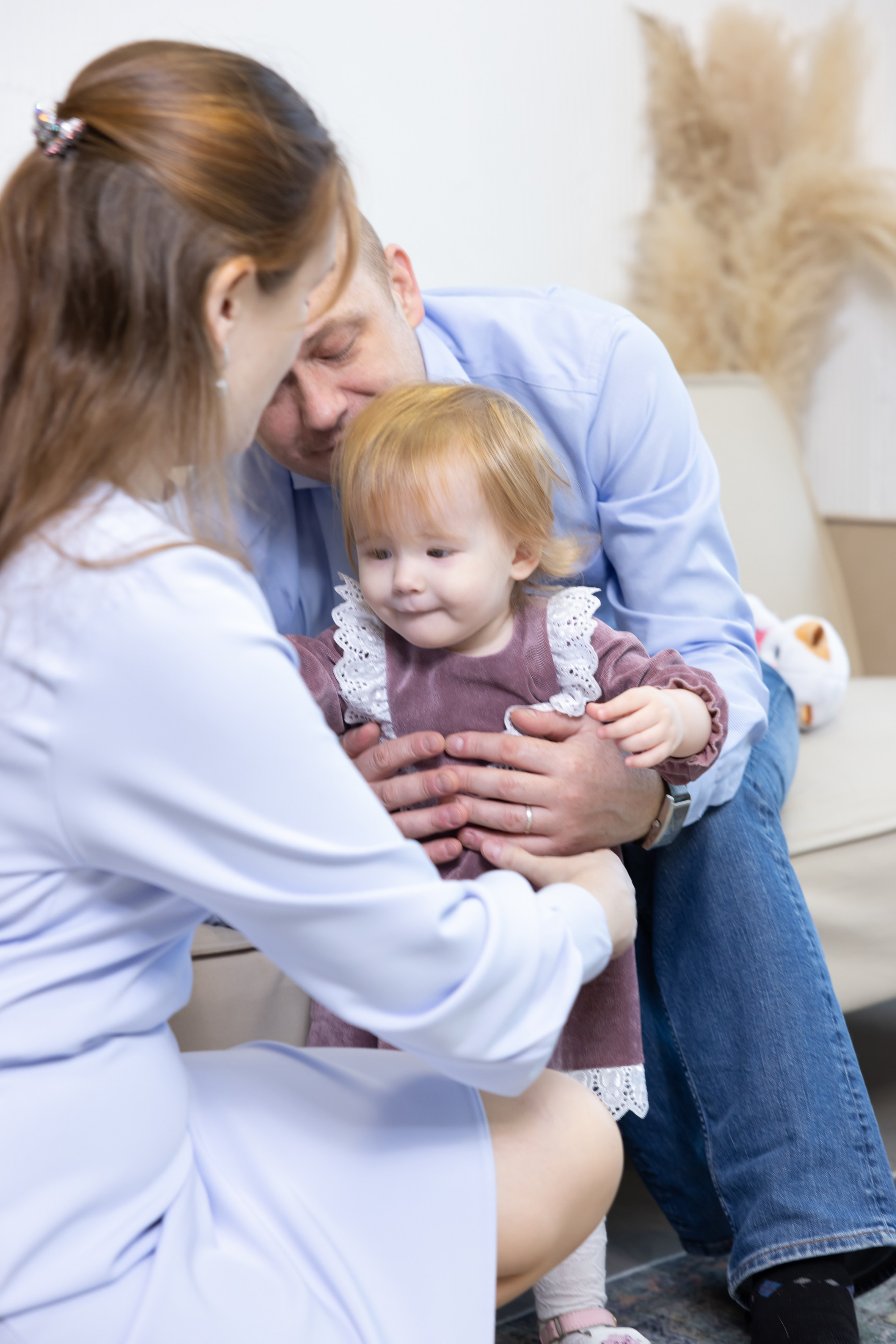 Инна, Алексей и Катя. Фотограф Диана Белогребень