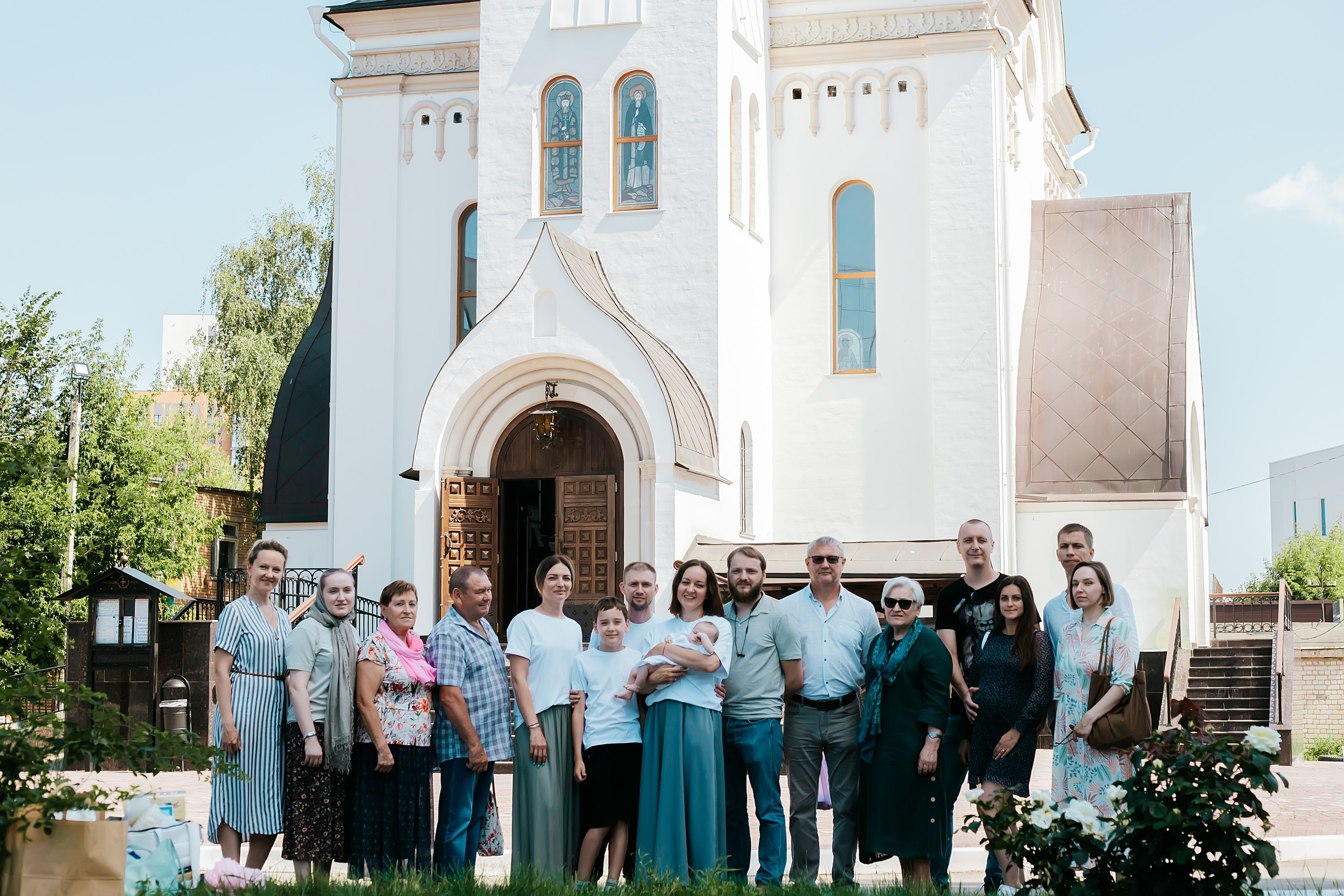 Крещение Валерии. Школьный и детский фотограф Старожилово