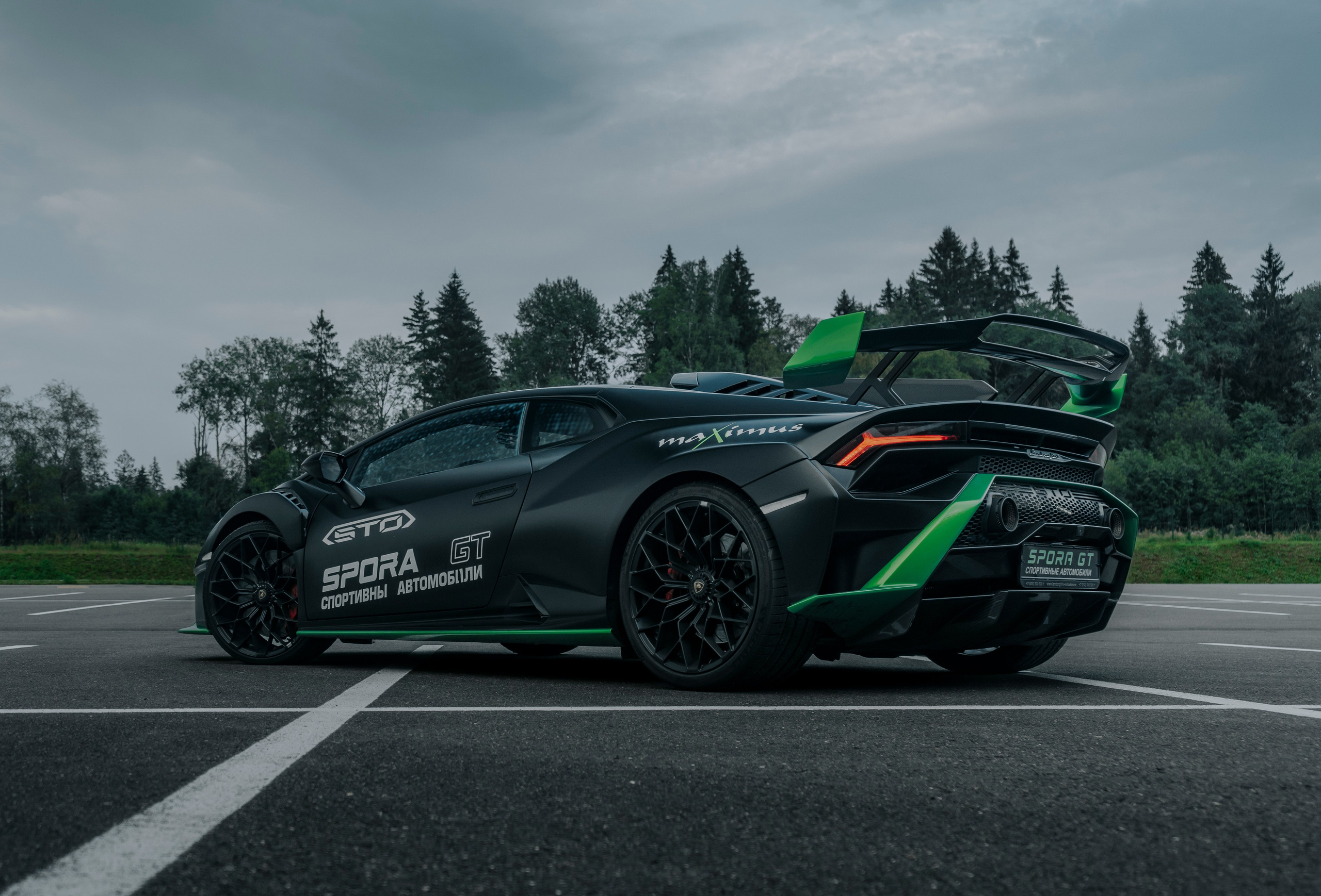 Lambva (Lamborghini Huracan STO). Автомобильный и коммерческий фотограф Москва