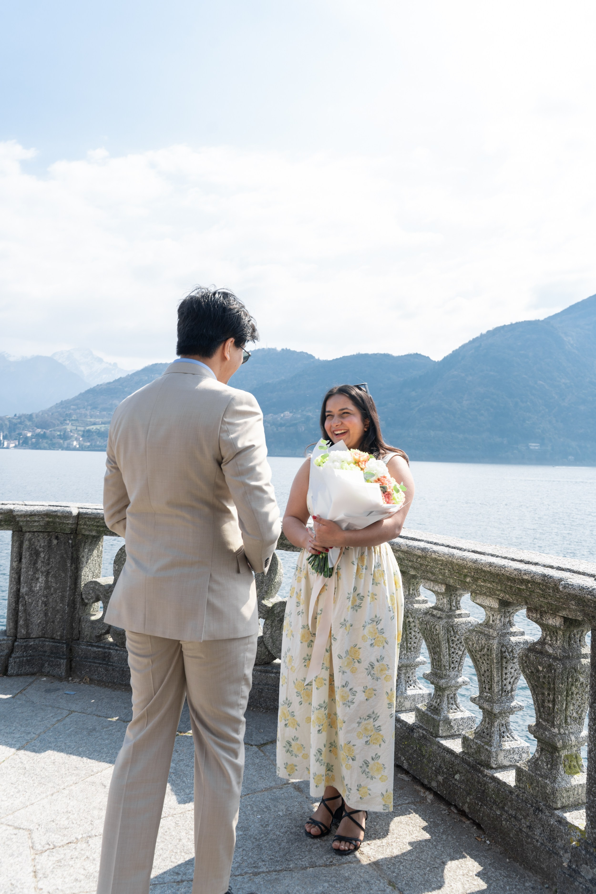 Addy & Fiance. Maria Anistratova | Destination Photographer, Videographer & Drone Pilot — Lake Como