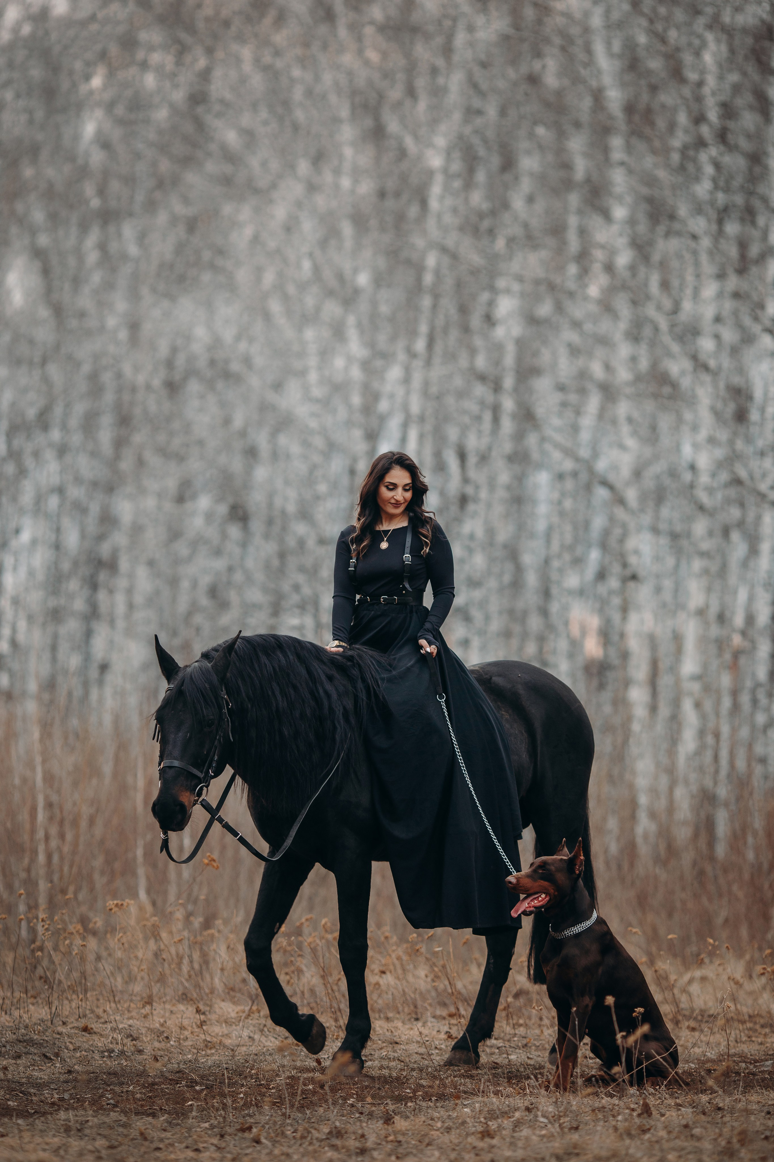 Анна, Басмач и Кипер. Анна Молчанова конный фотограф в Тюмени | фотосессии с лошадьми Тюмень