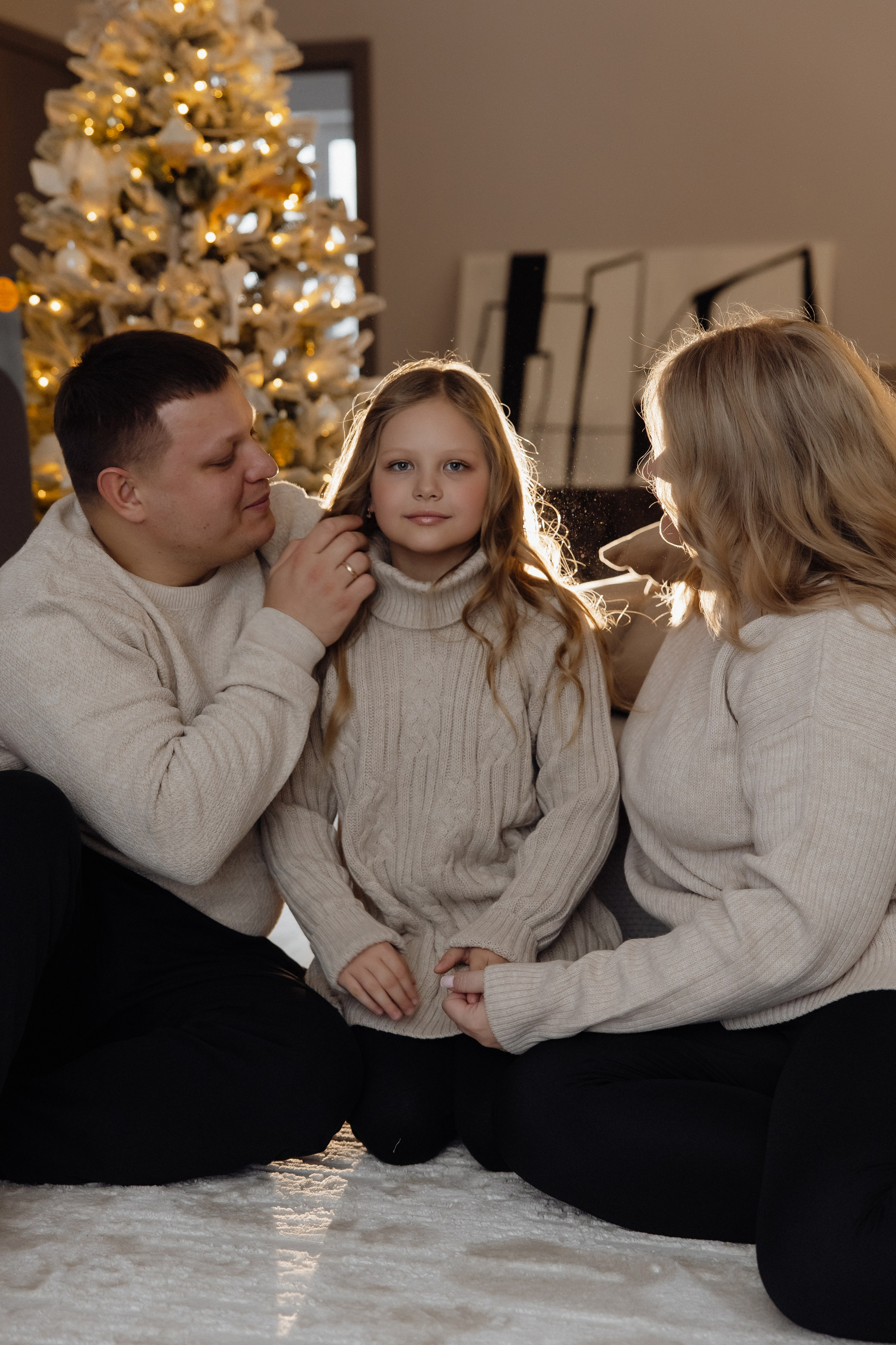 Домашняя новогодняя. Семейный и свадебный фотограф в Челябинске Мария Леонтьева