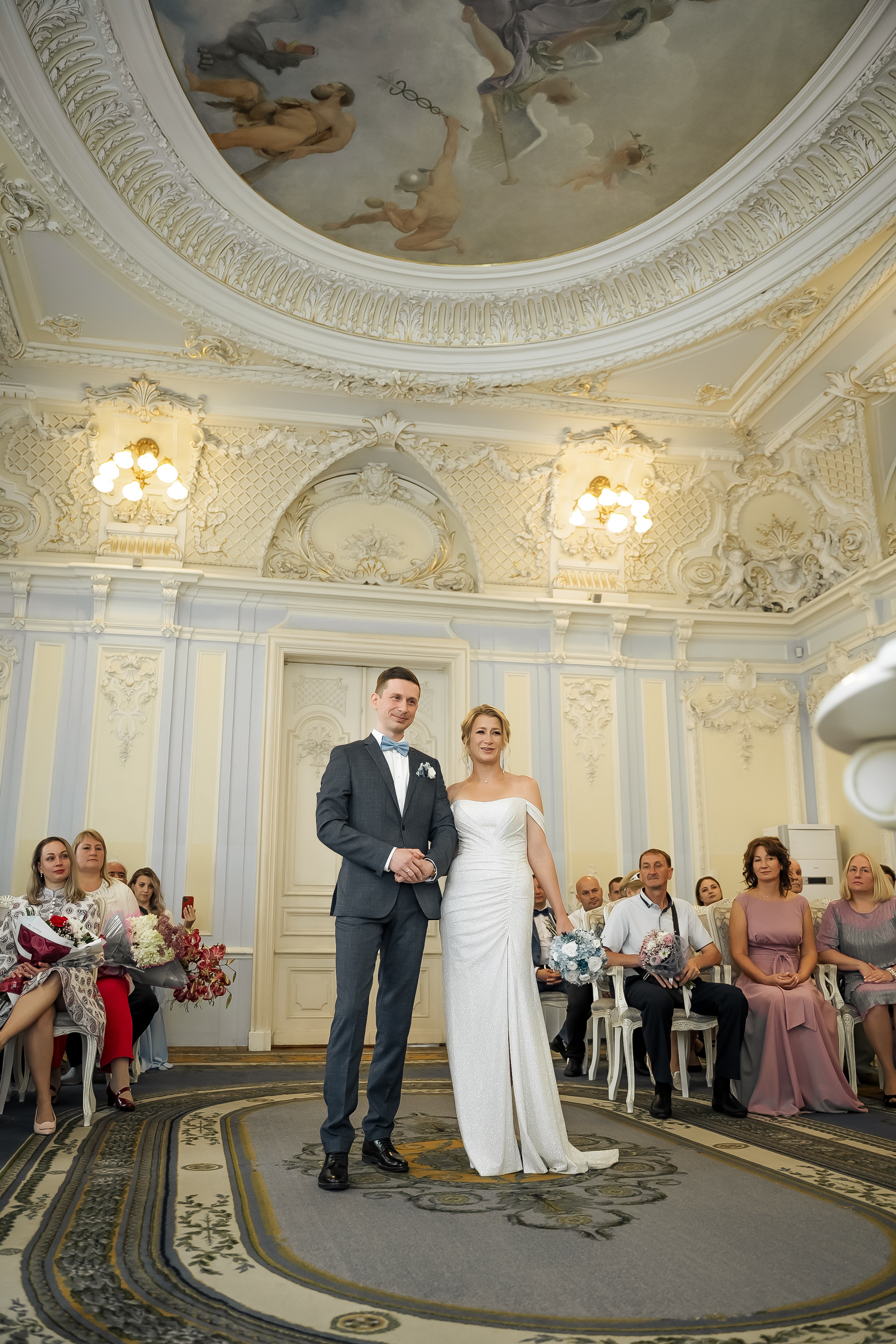 свадебная фотосессия спб утро невесты питер дворец бракосочетания на фурштадтской