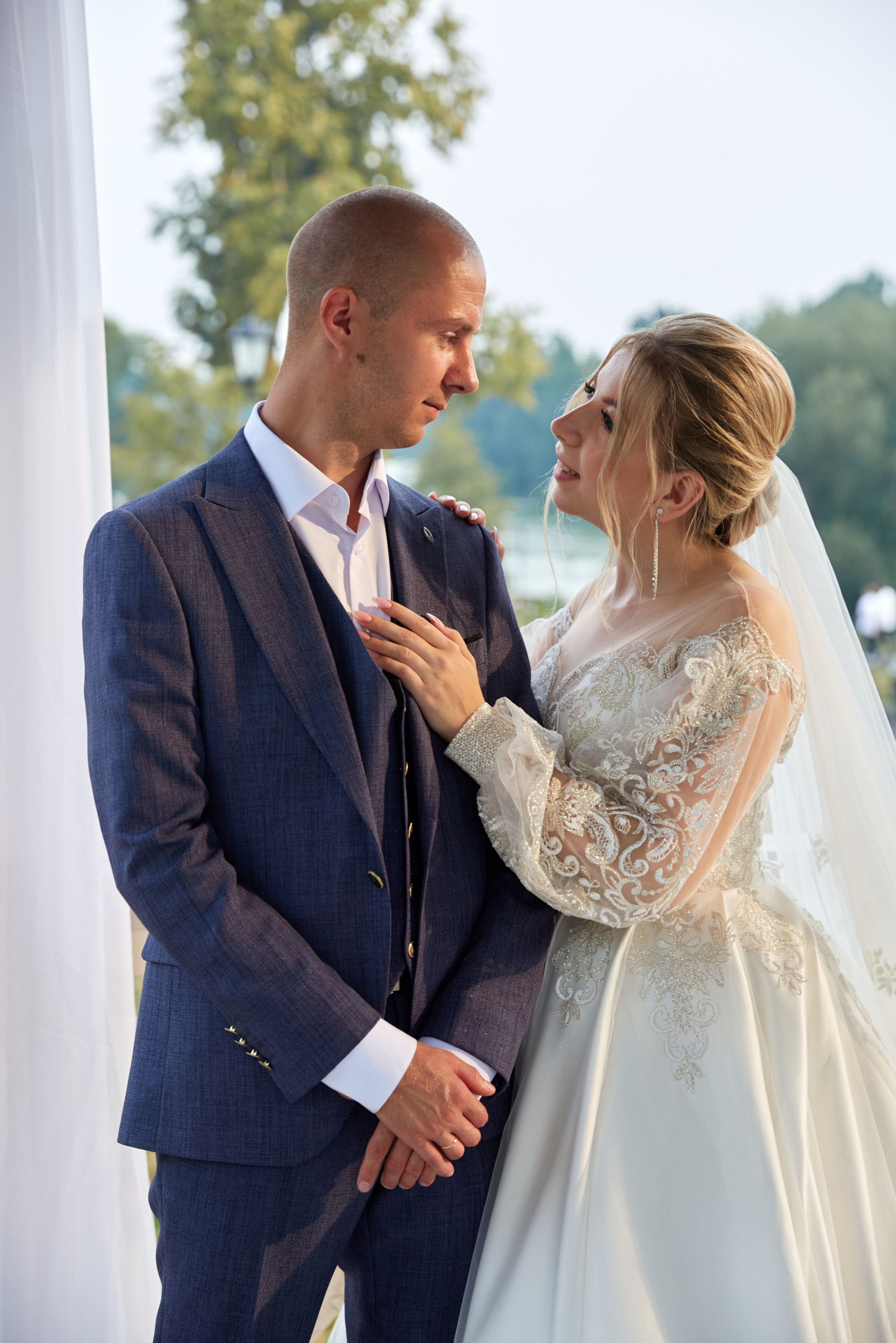 Свадебная фотоссесия прогулки в Гребнево 