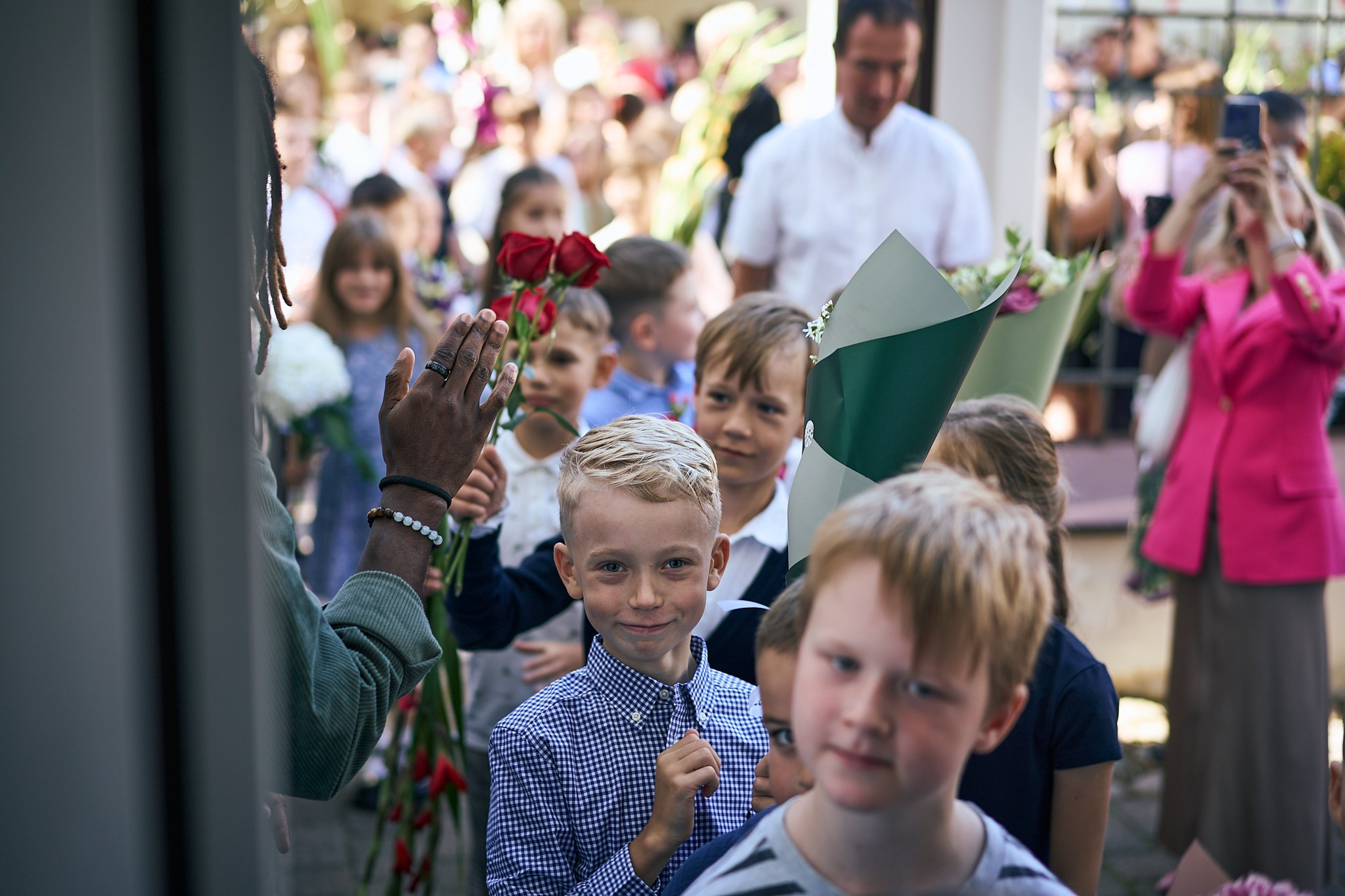 Lycée International Français de Vilnius (Back to School Celebration). Photographer in Vilnius