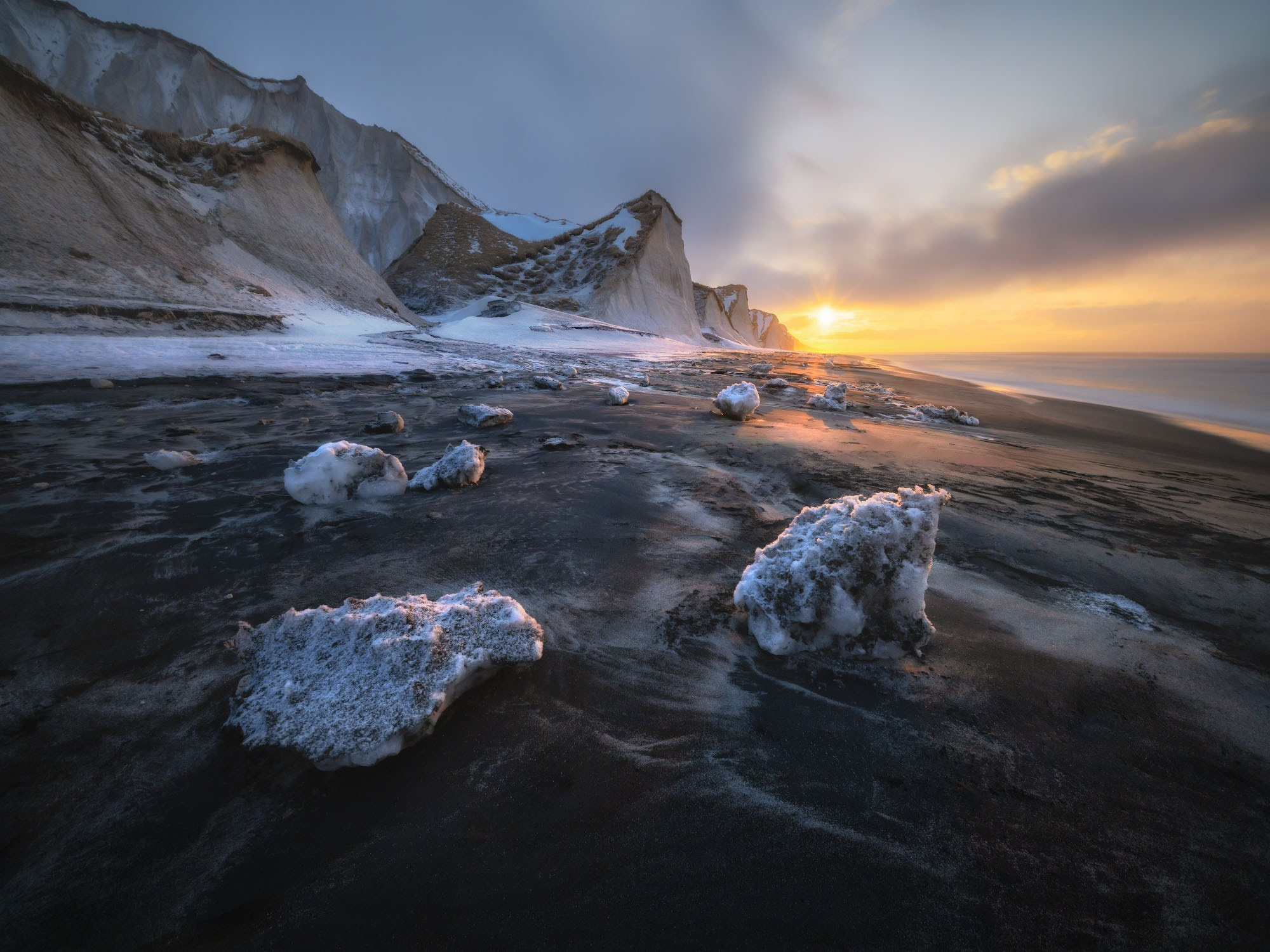 Фотогалерея Зимние Курилы