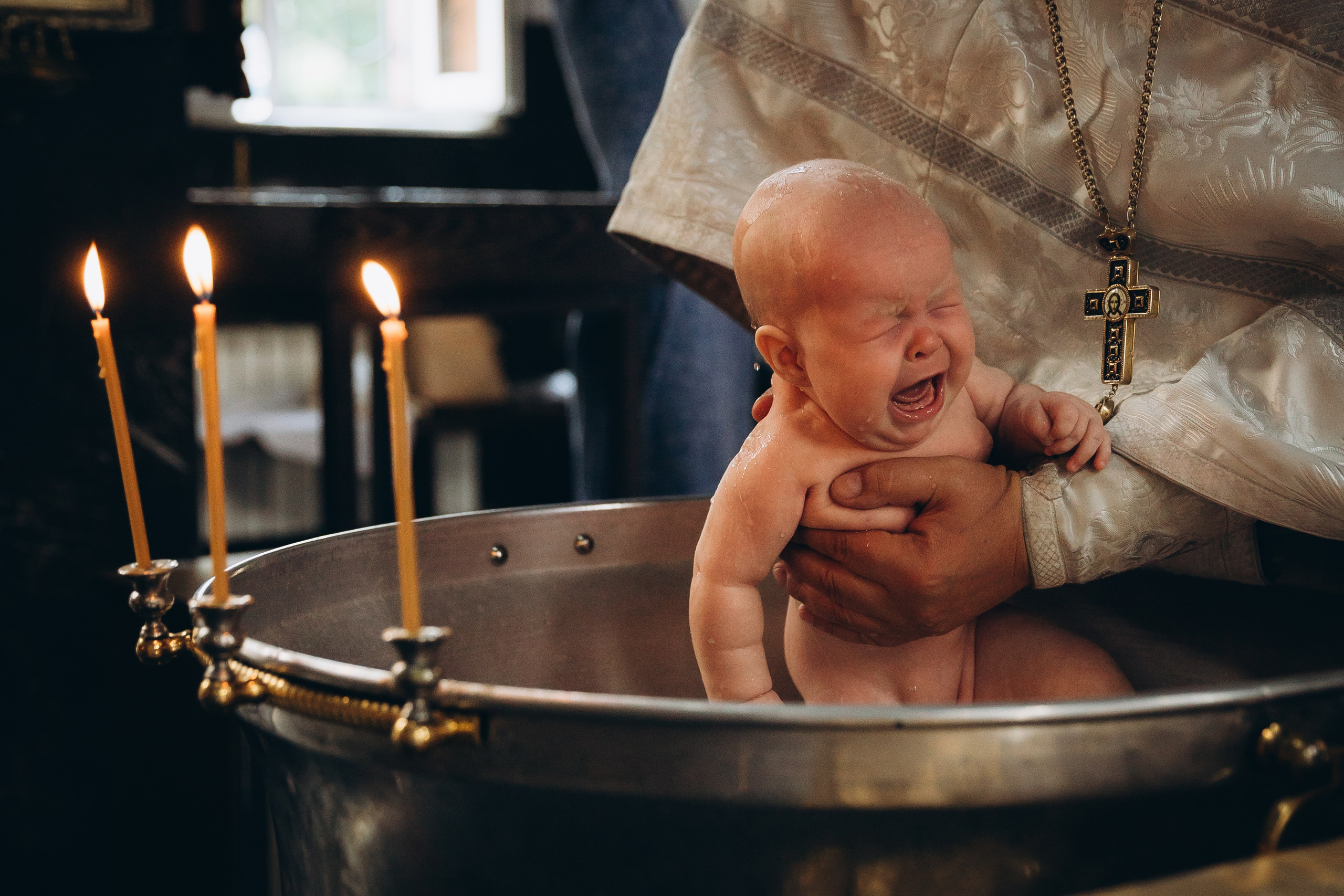 Таинство Крещения Евы. Фотограф в Краснодаре Алла Потоцкая