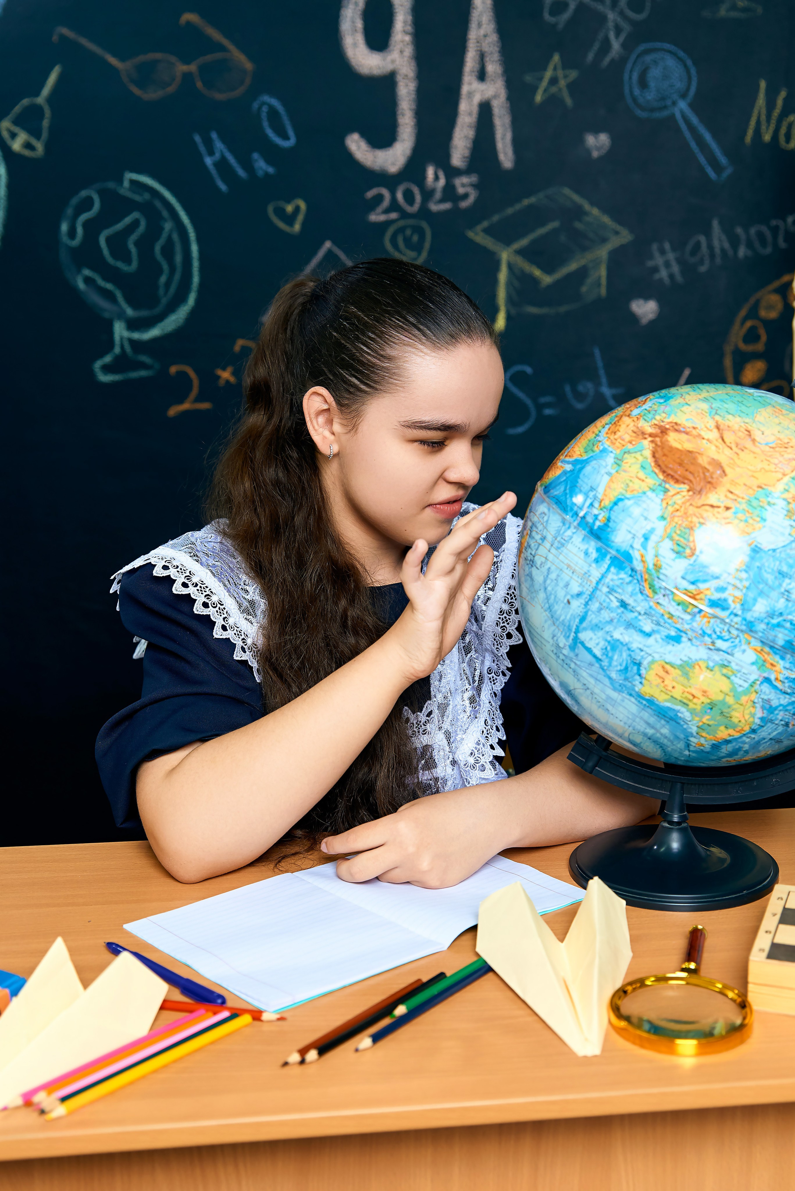 9А класс Хотынецкая СОШ выпуск 2025. Фотограф в Орле Павел Черкасов