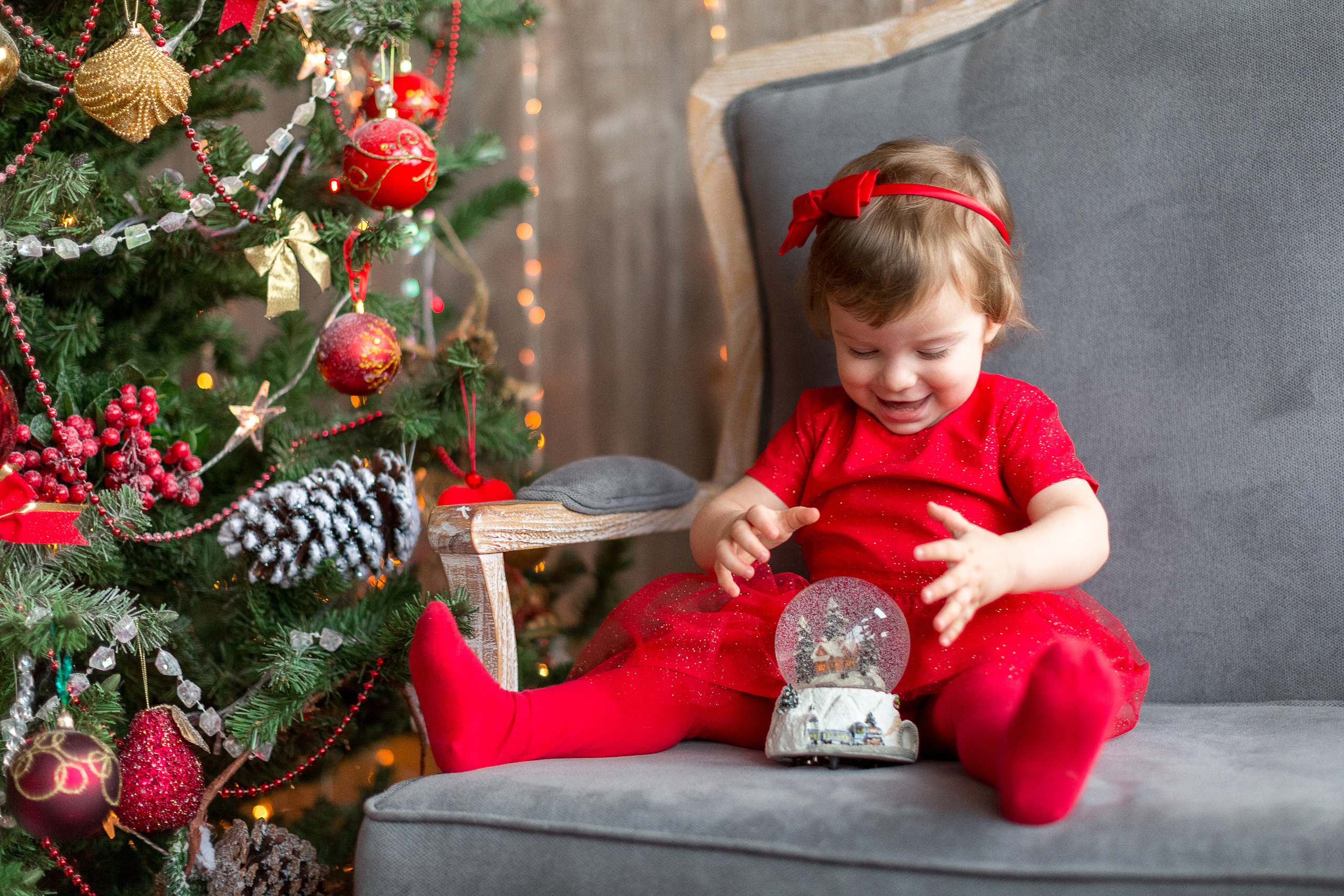Новый год в красном. Свадебный и семейный фотограф Ксения Шекк Екатеринбург