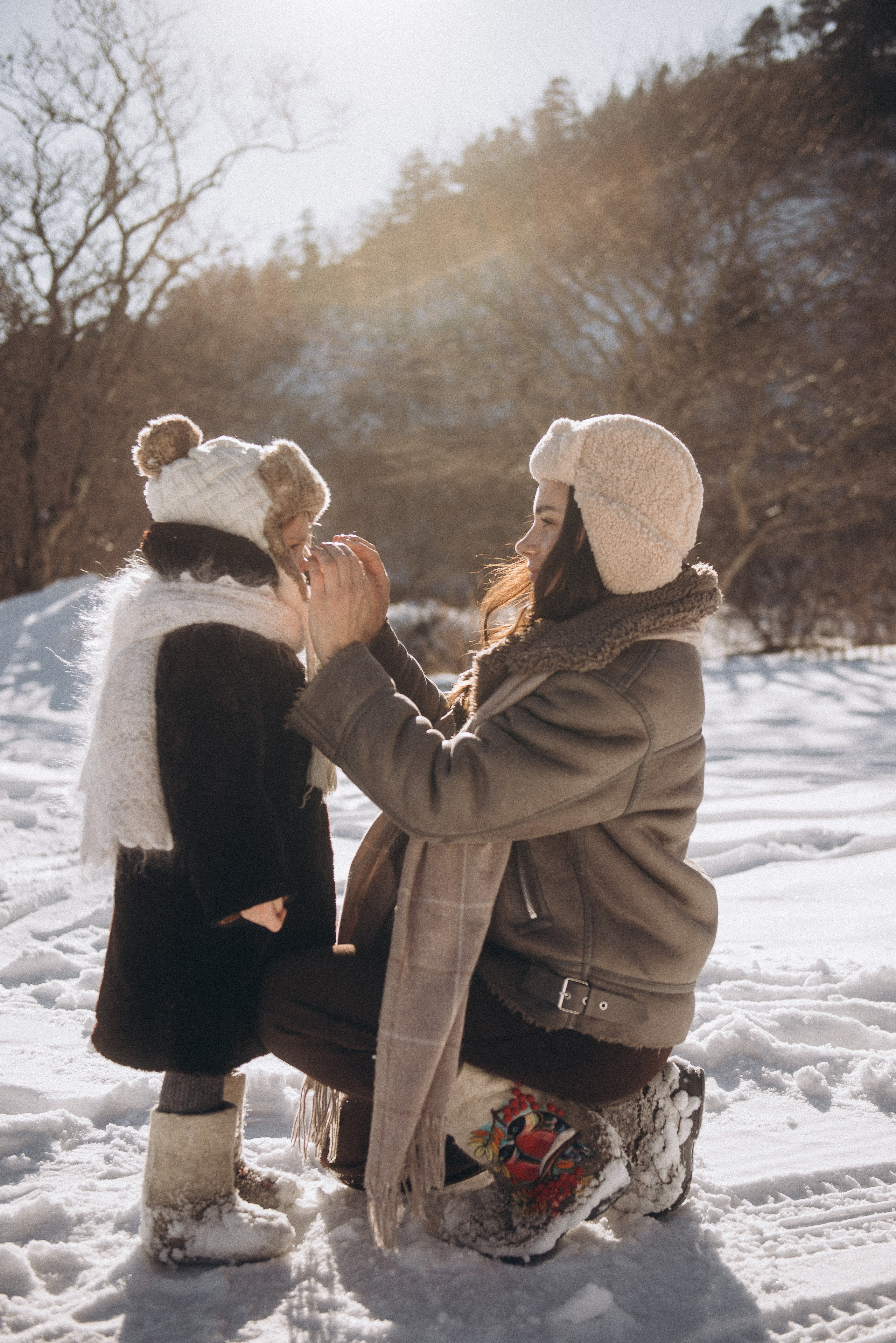 Женя и Анюта. Ирина Метелица фотограф на Шикотане