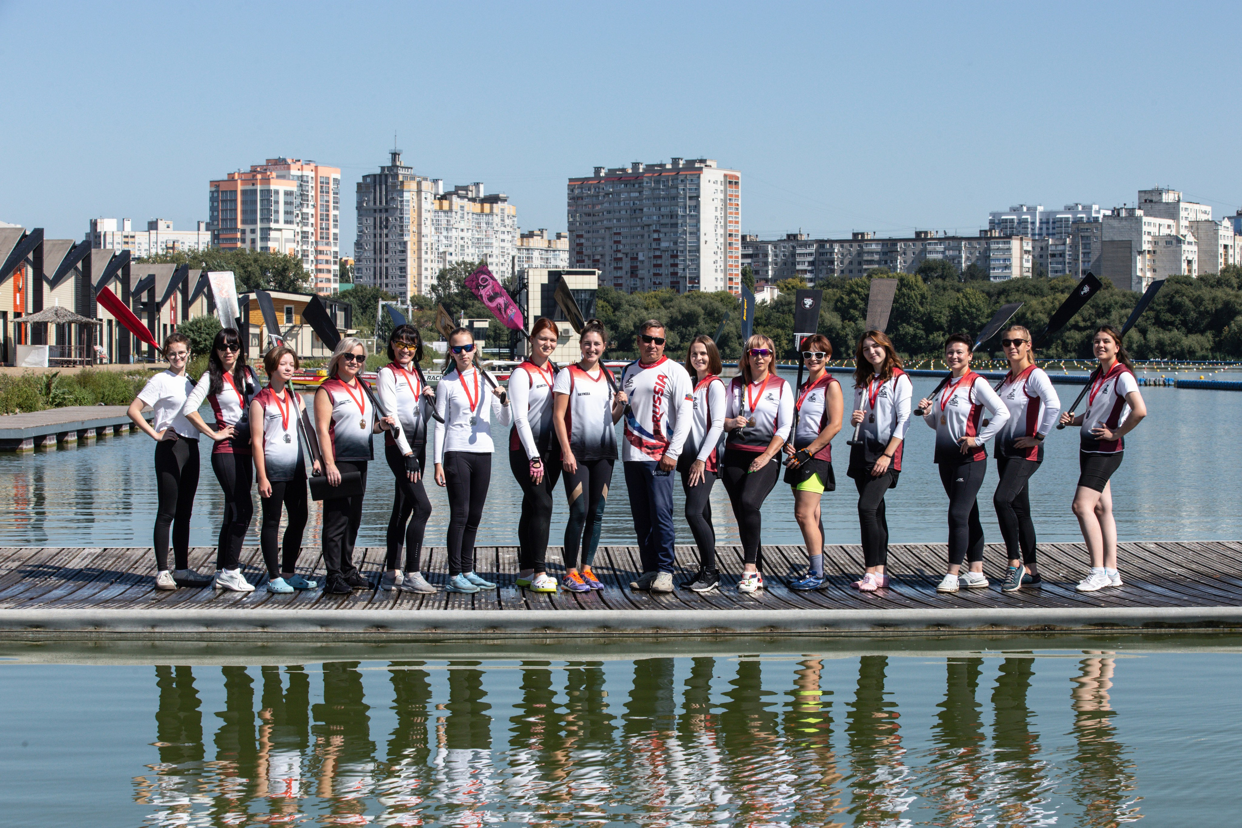 Спортивная фотосессия соревнований и команды по гребле. Фотограф Анастасия Мухитдинова