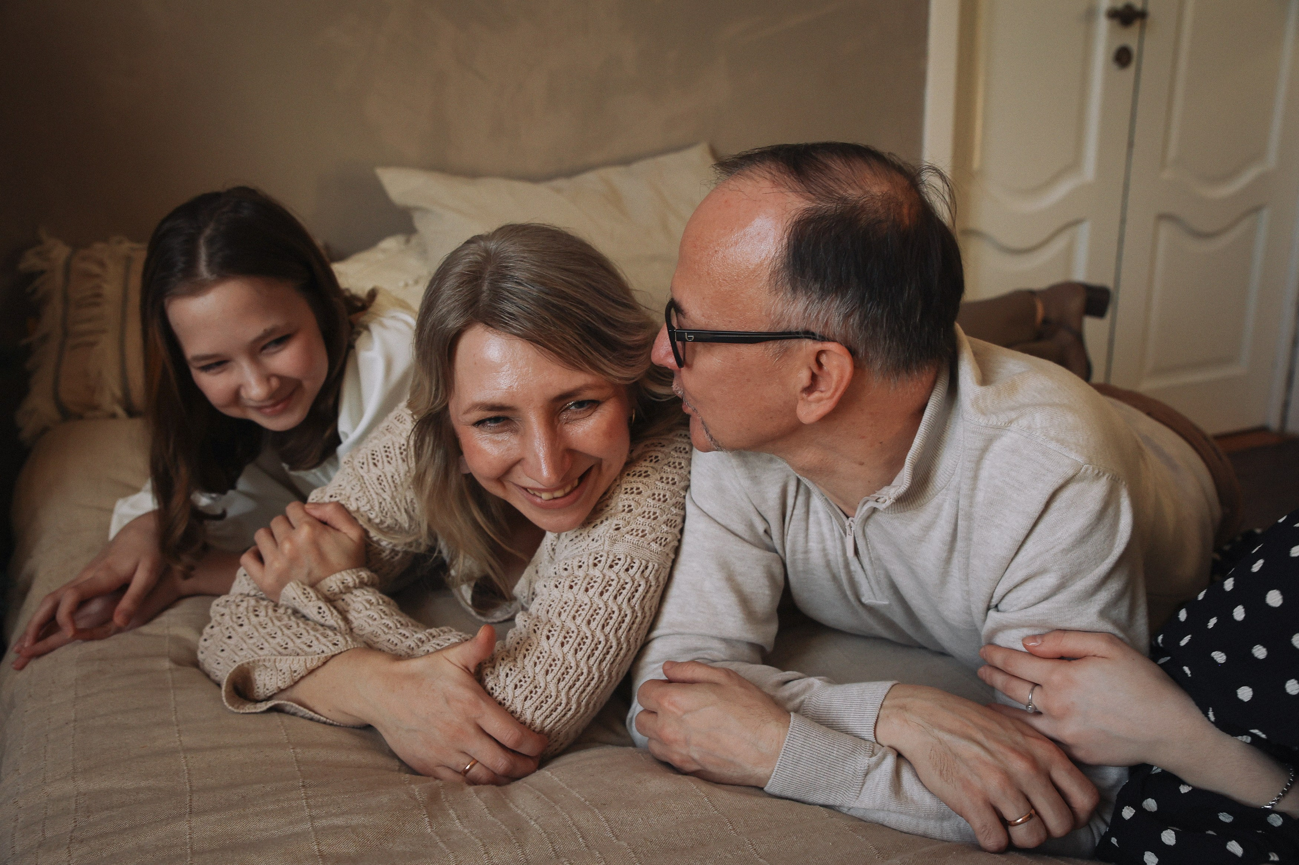 Семейная фотосессия Большая семья Фотосессия с родителями. Фотограф Владимир Москва