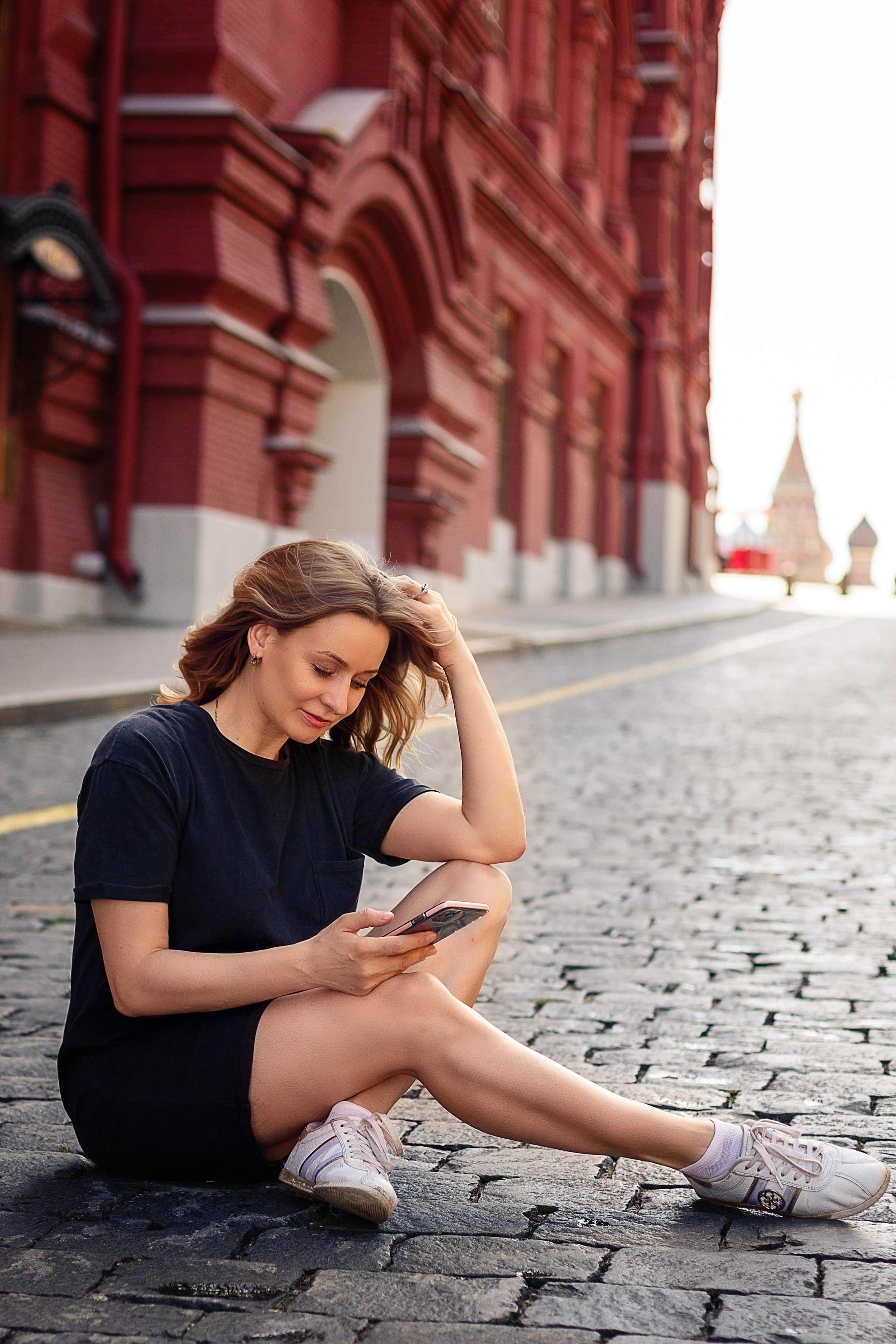 Жаннет съемка в центре Москвы. Деловая и Бизнес съемка в  Москве Инесса Грушко