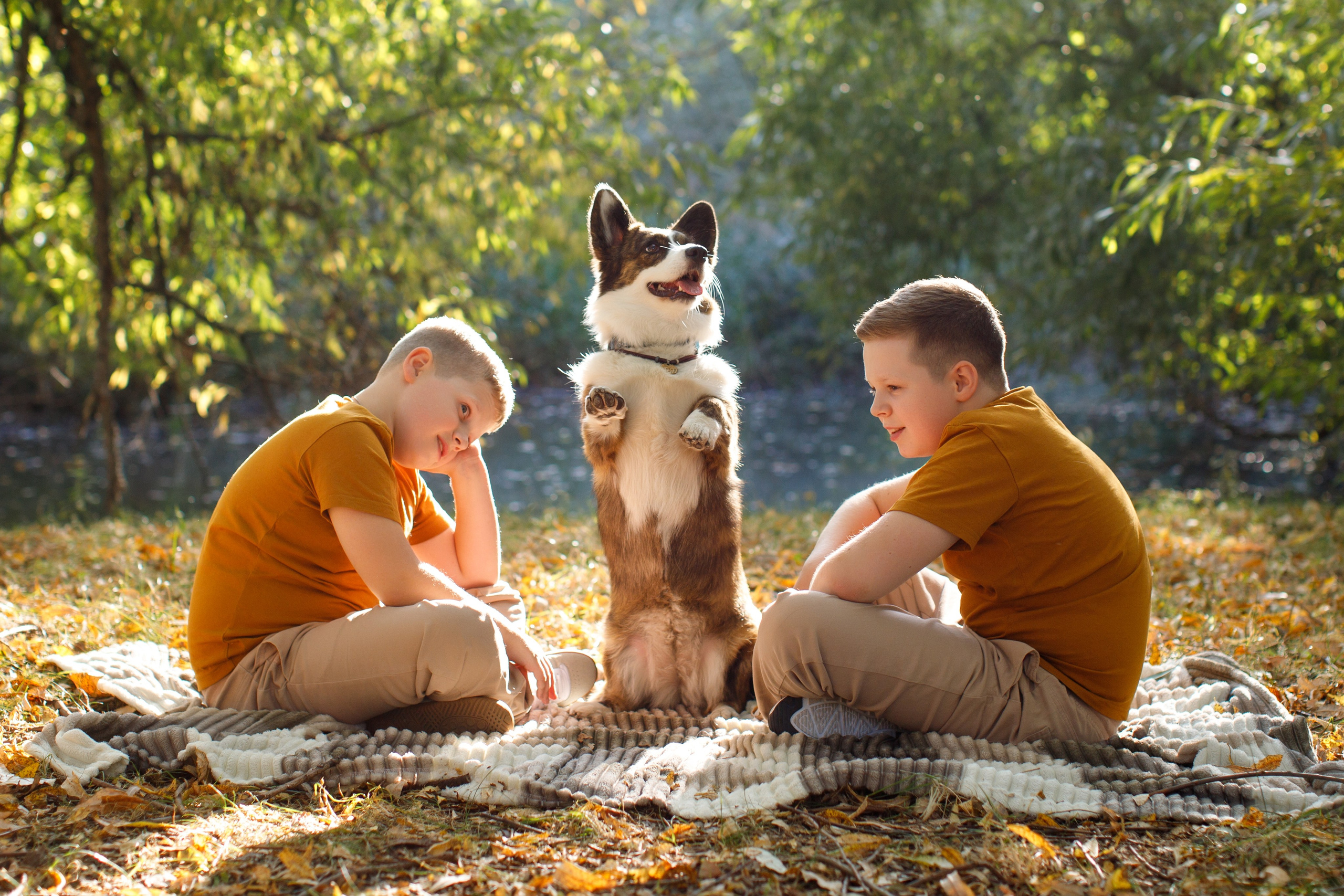 На пикнике. Детский и семейный фотограф Мария Киселёва. Москва