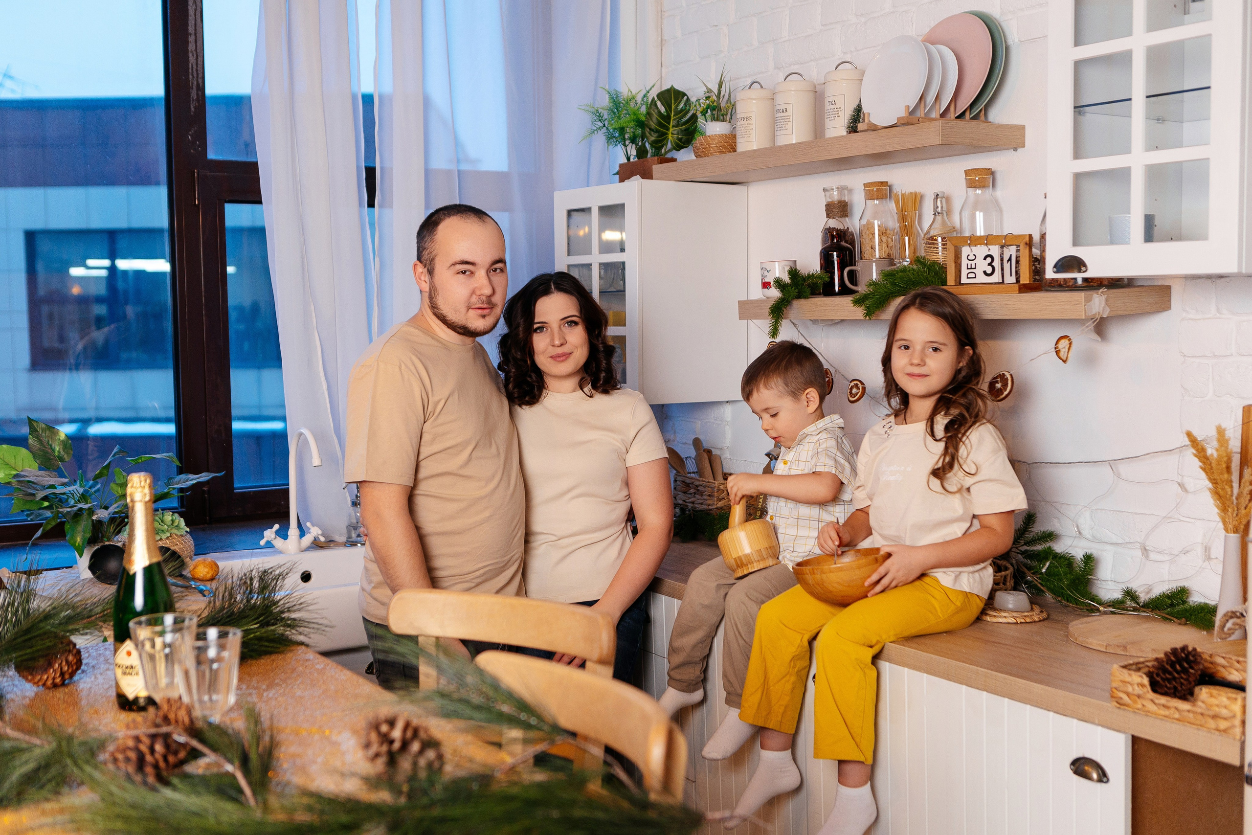 Семья Кристины. Семейный и детский фотограф в Москве Александра Мак