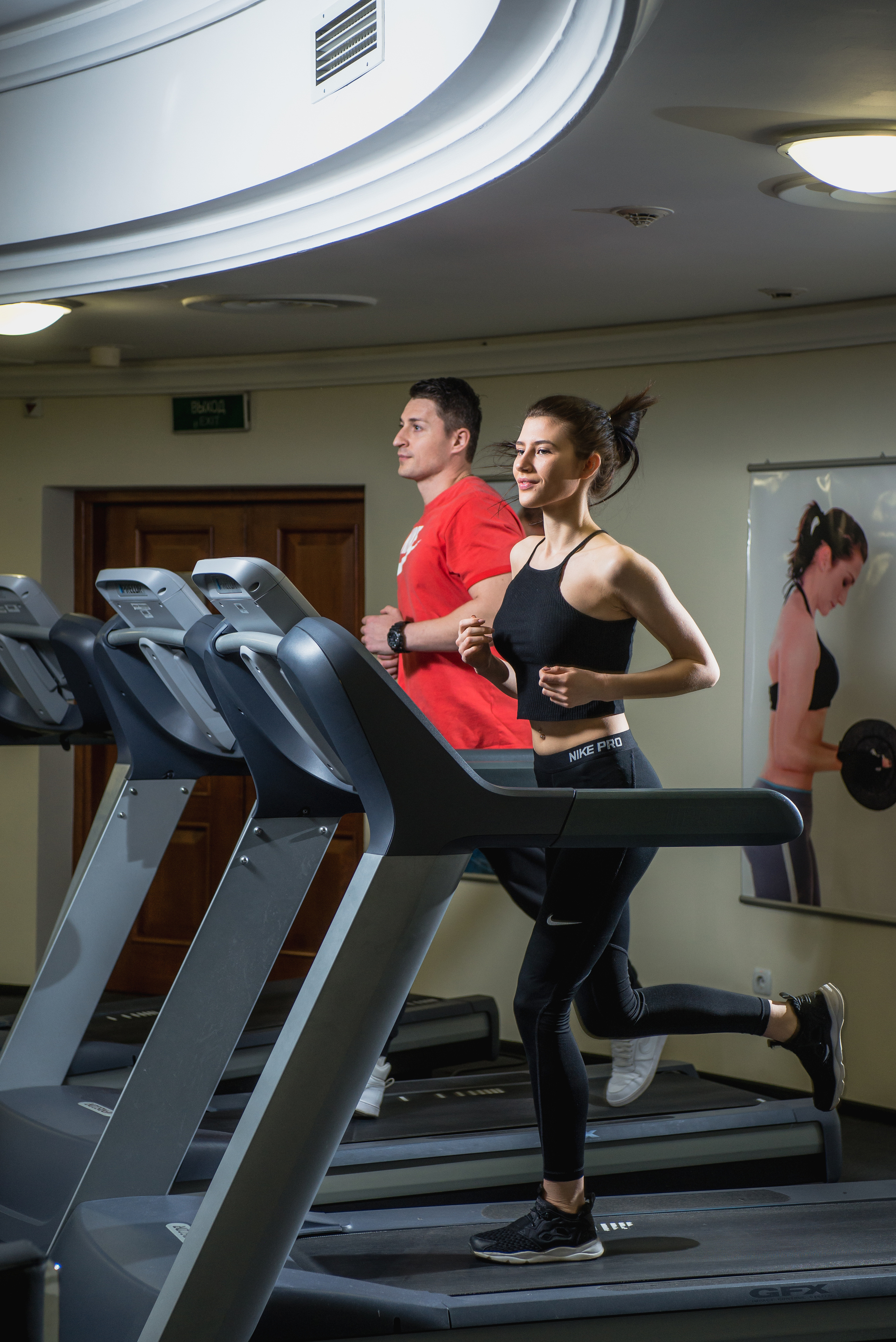 Рекламная фотосъемка для фитнесс-клуба отеля "Ореанда" в Ялте. Фотограф интерьеров Фотосъемка рекламы в Ялте и по Крыму