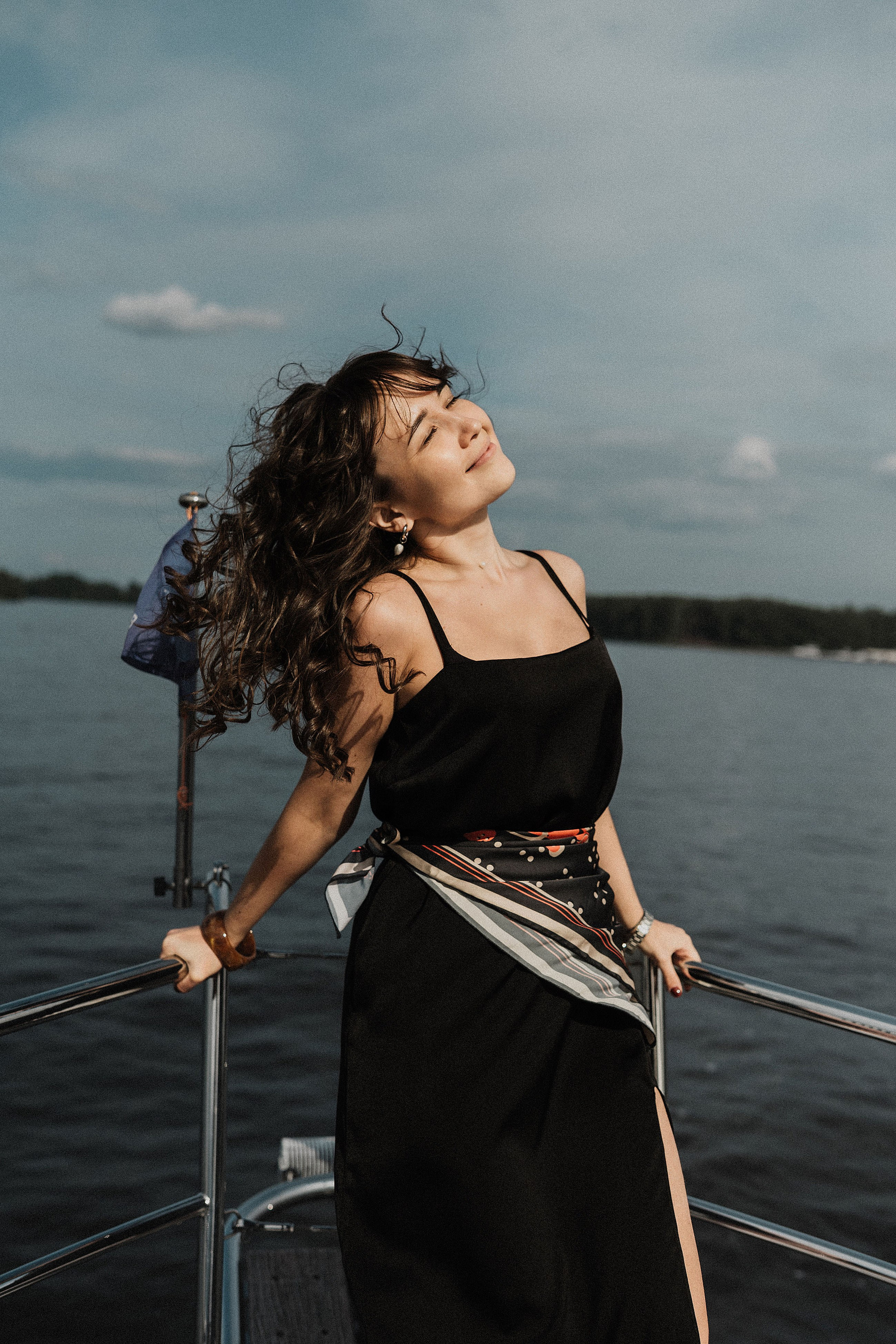 Девичник на яхте. Фотограф в Москве Ангелина Ким