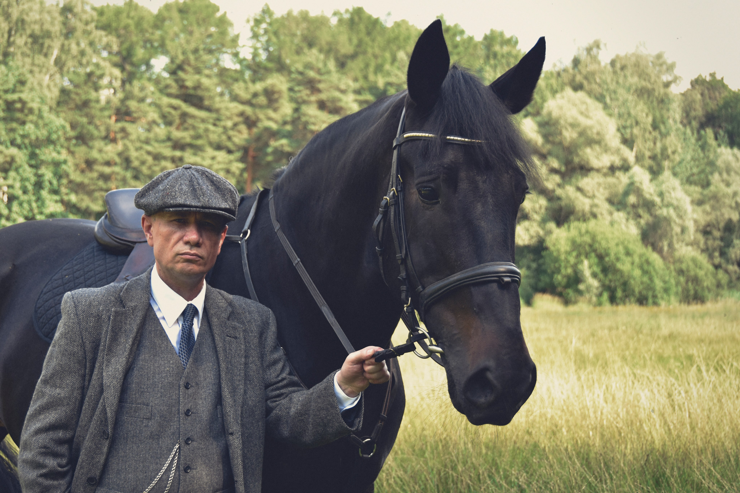 Рафаэль и Султан. Peaky Blinders. Конный фотограф Москва