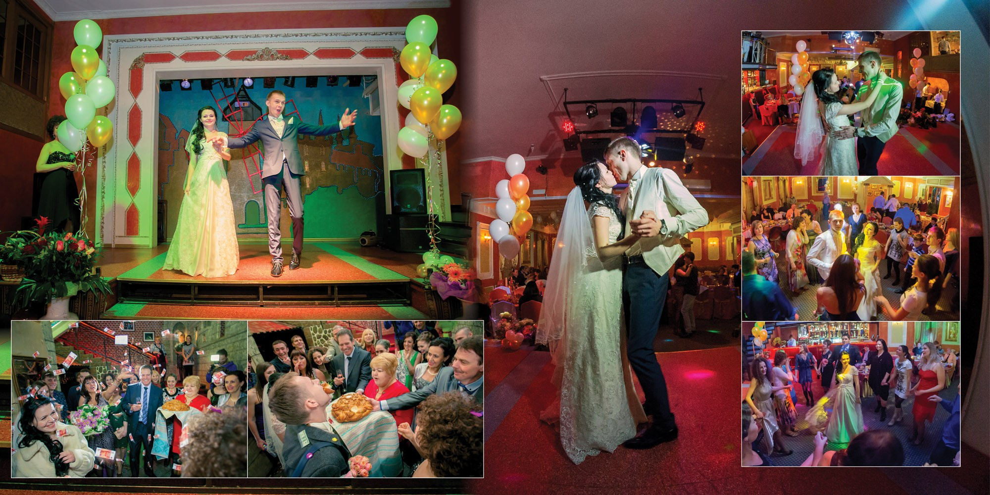 Свадебная Фотокнига Роман и Оксана. Skazka.wfolio.pro