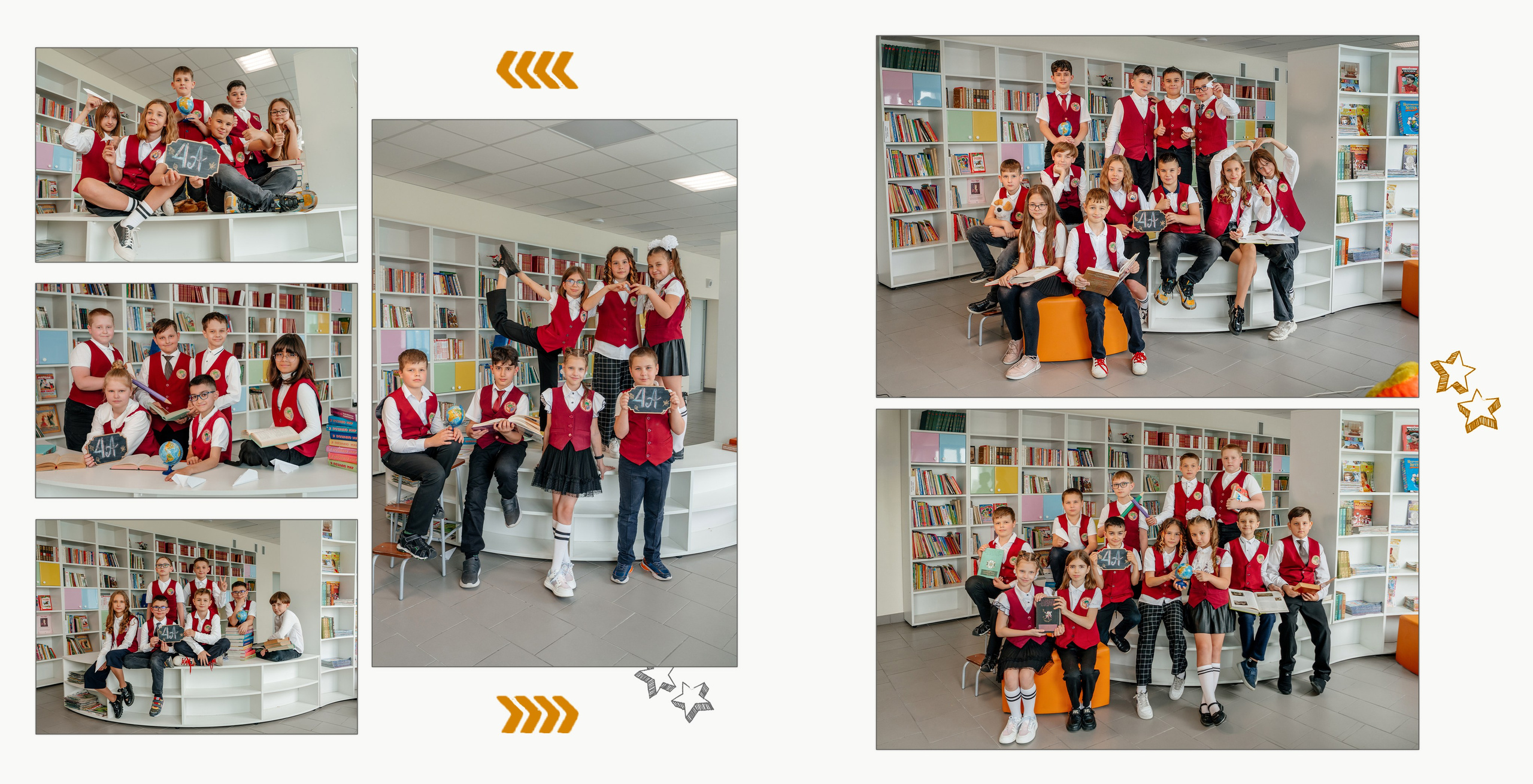 4 класс — 20×20 мягкие листы. Выпускные альбомы